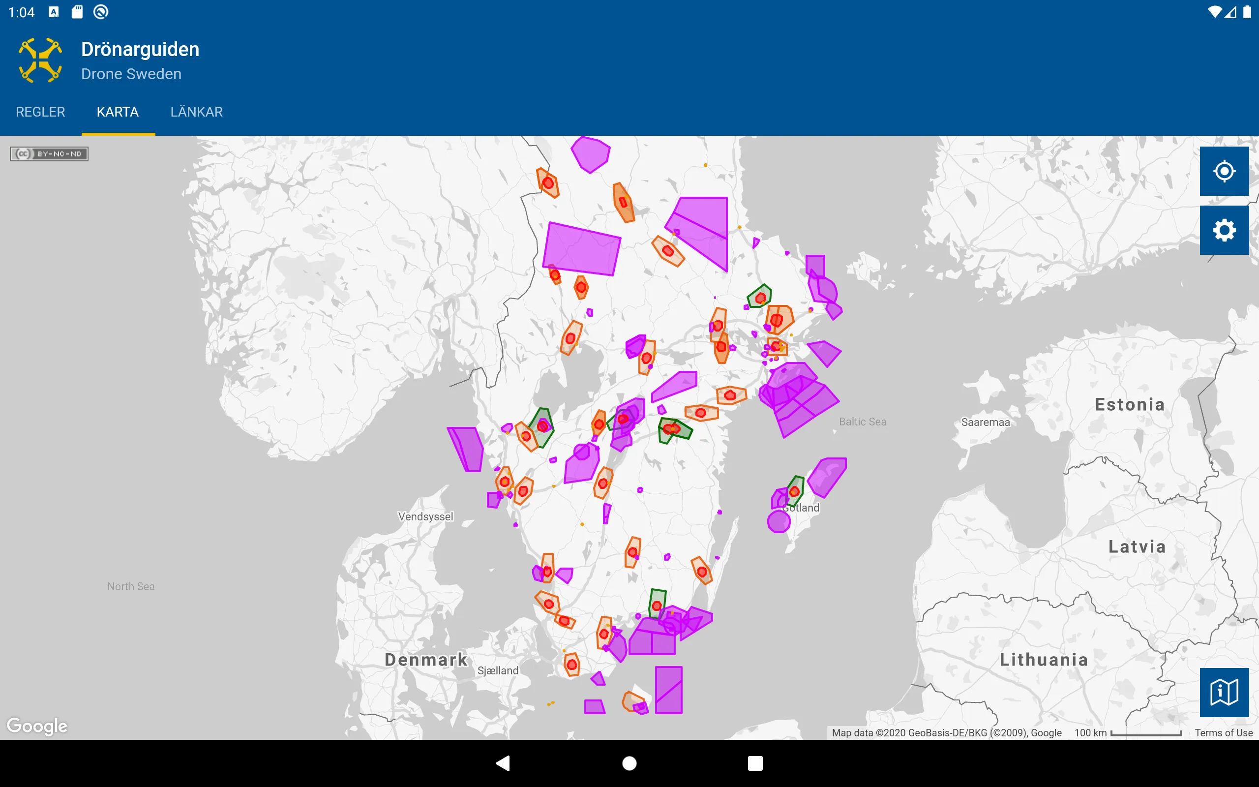 Drönarguiden | Indus Appstore | Screenshot