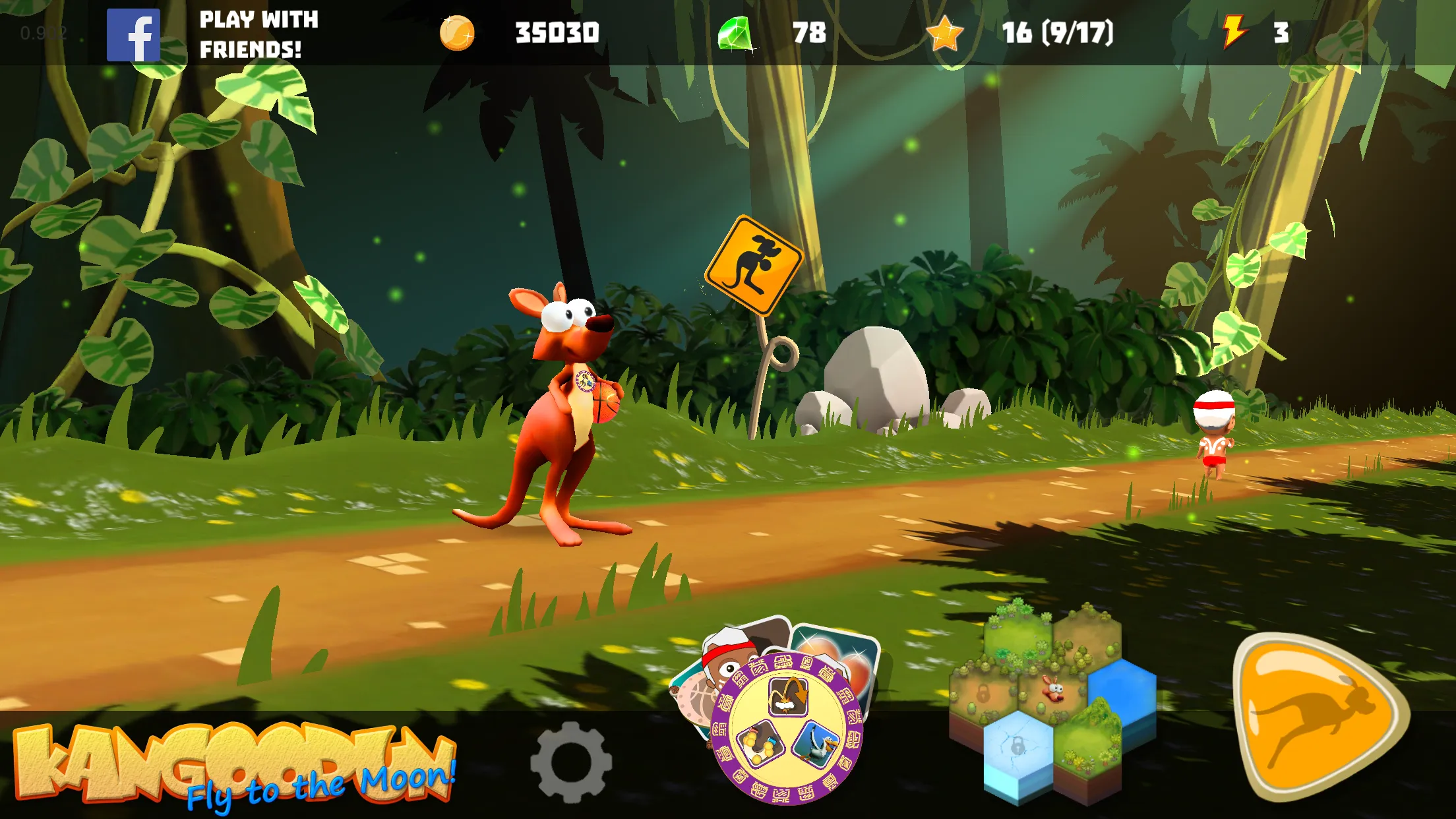 Kangoorun: run kangaroo runner | Indus Appstore | Screenshot