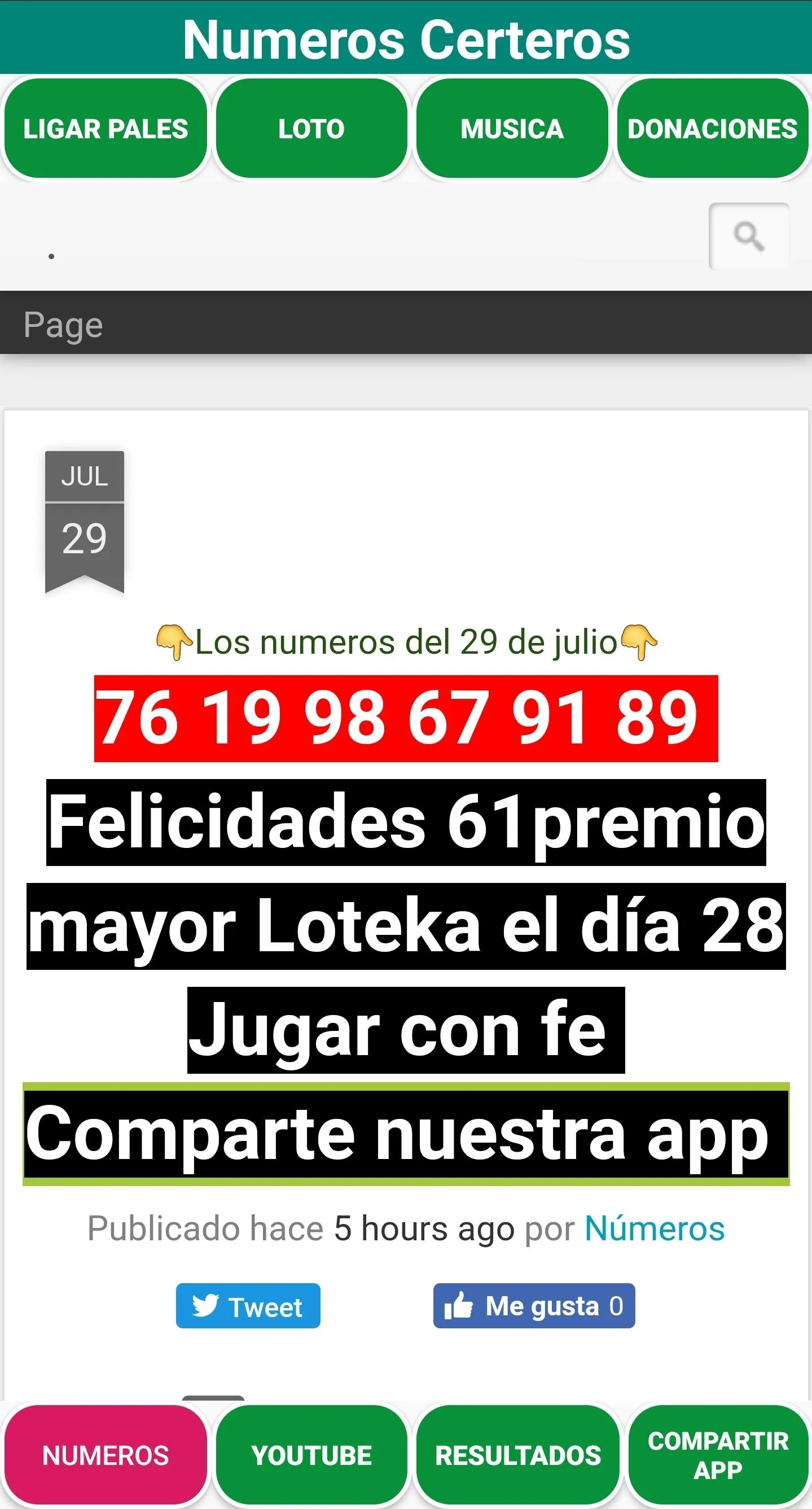 Numeros Certeros | Indus Appstore | Screenshot