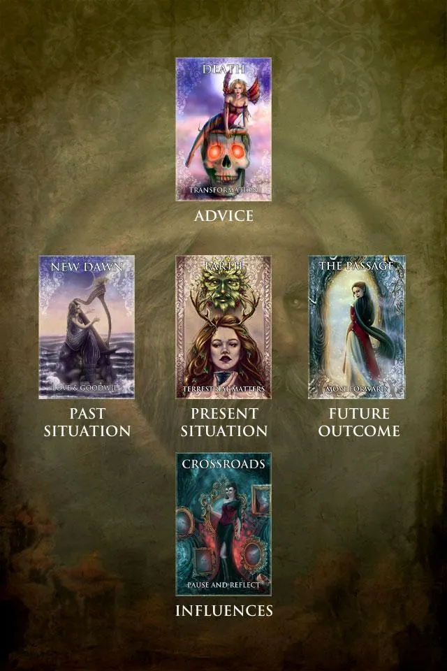 Ancient Wisdom Oracle Cards | Indus Appstore | Screenshot