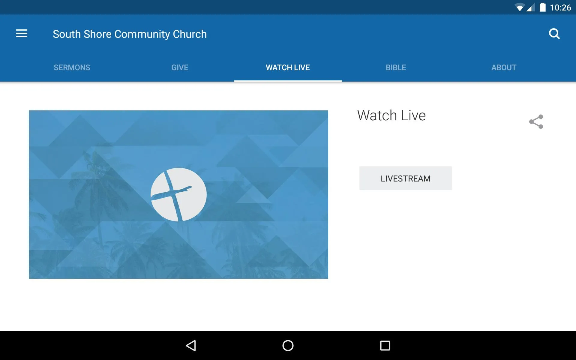 South Shore Community  Church | Indus Appstore | Screenshot