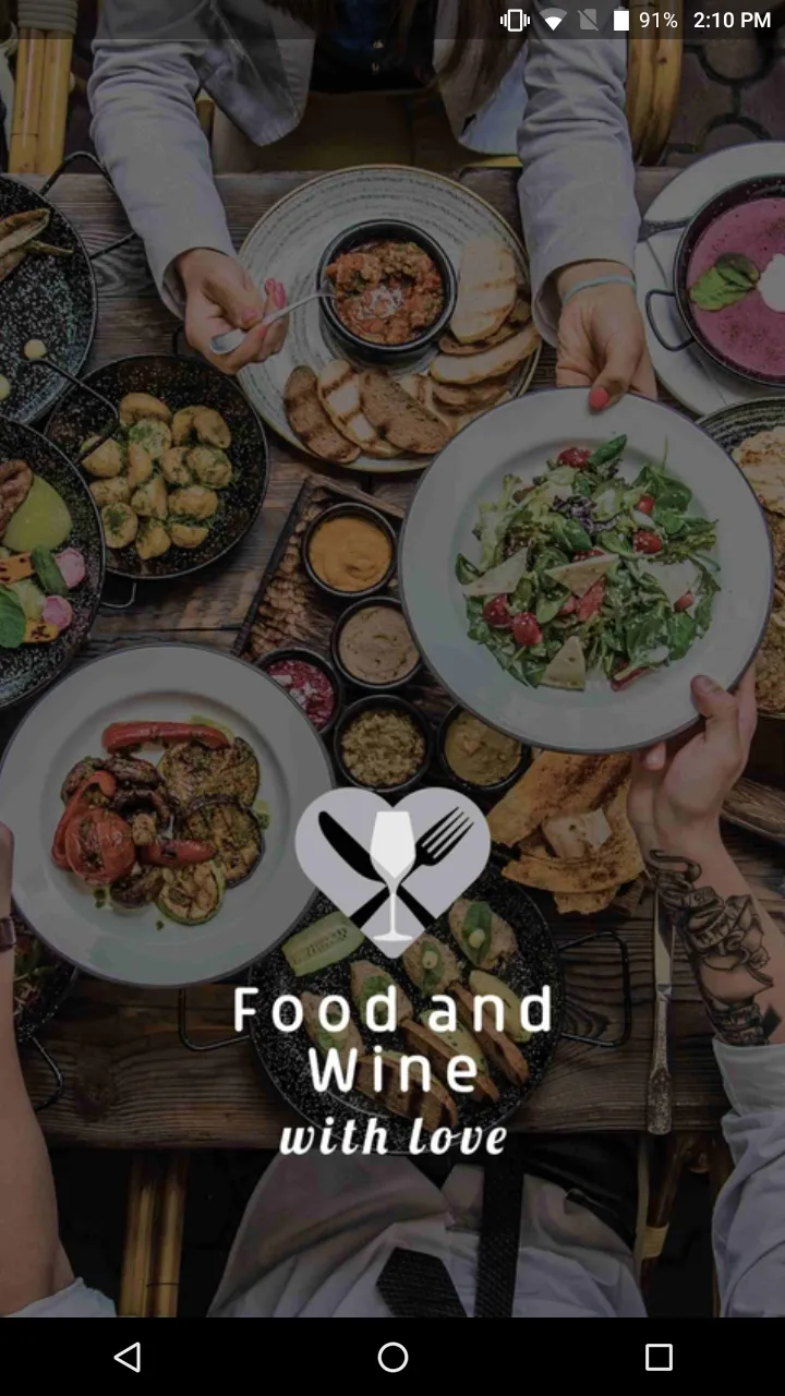 Food and Wine with Love | Indus Appstore | Screenshot