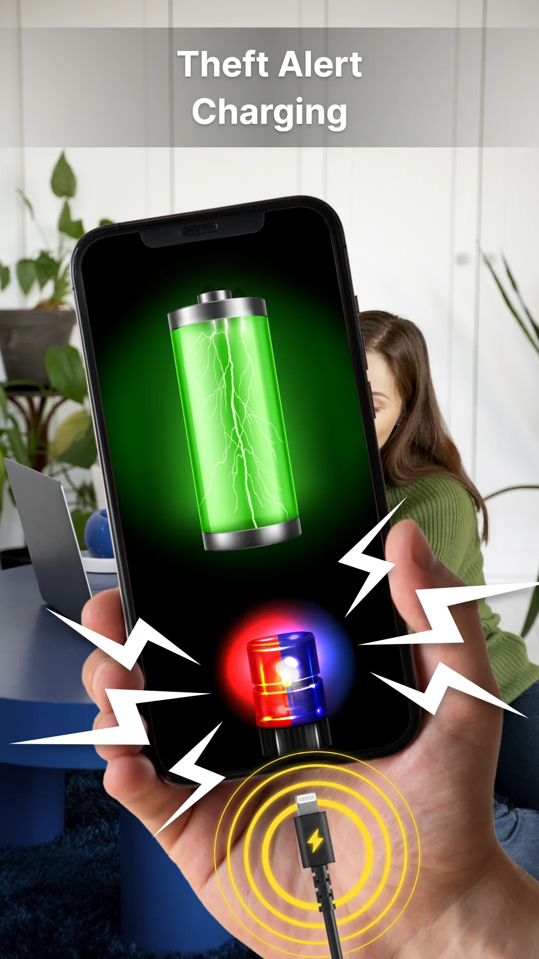 Don't Touch My Phone Alarm | Indus Appstore | Screenshot