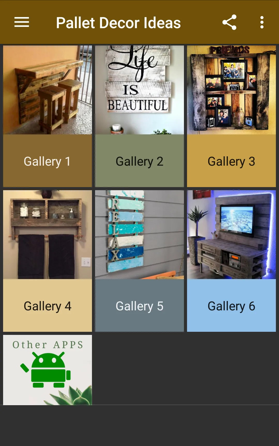 Pallet Decor Ideas | Indus Appstore | Screenshot