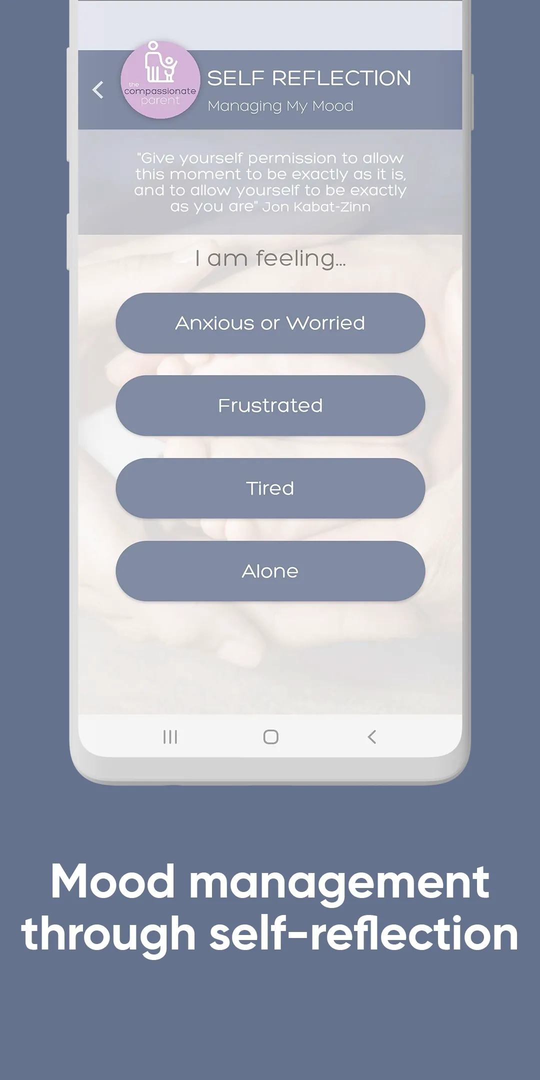 Compassionate Parent Wellbeing | Indus Appstore | Screenshot