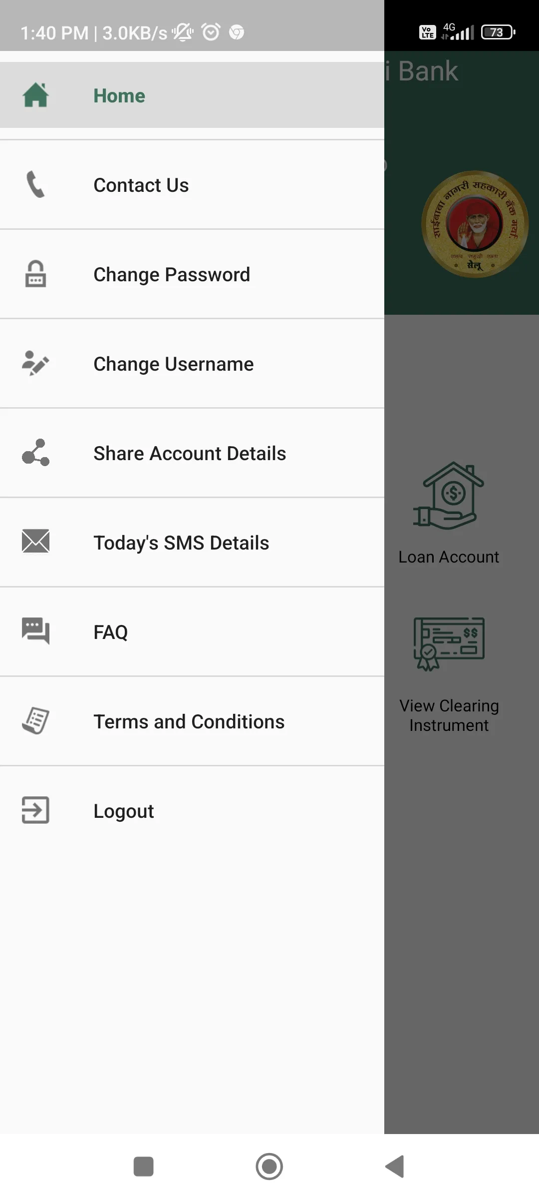 SAIBABA BANK MOBIPRO | Indus Appstore | Screenshot