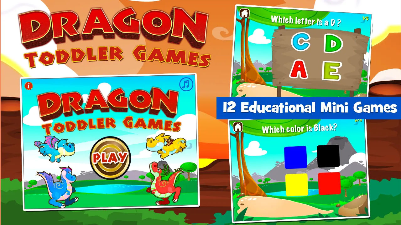 Dragon Toddler Games | Indus Appstore | Screenshot