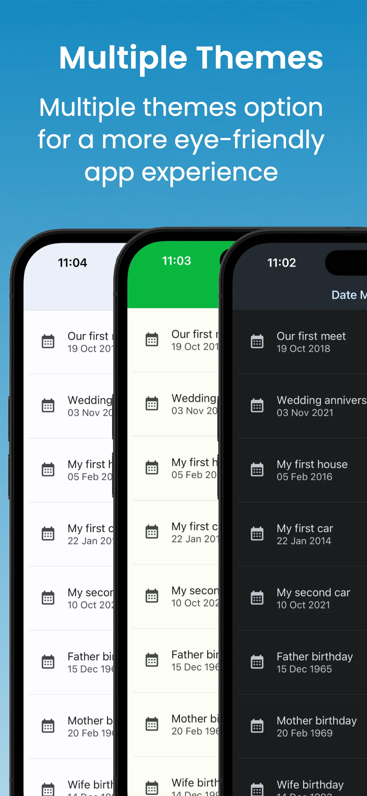 Date Memory | Indus Appstore | Screenshot