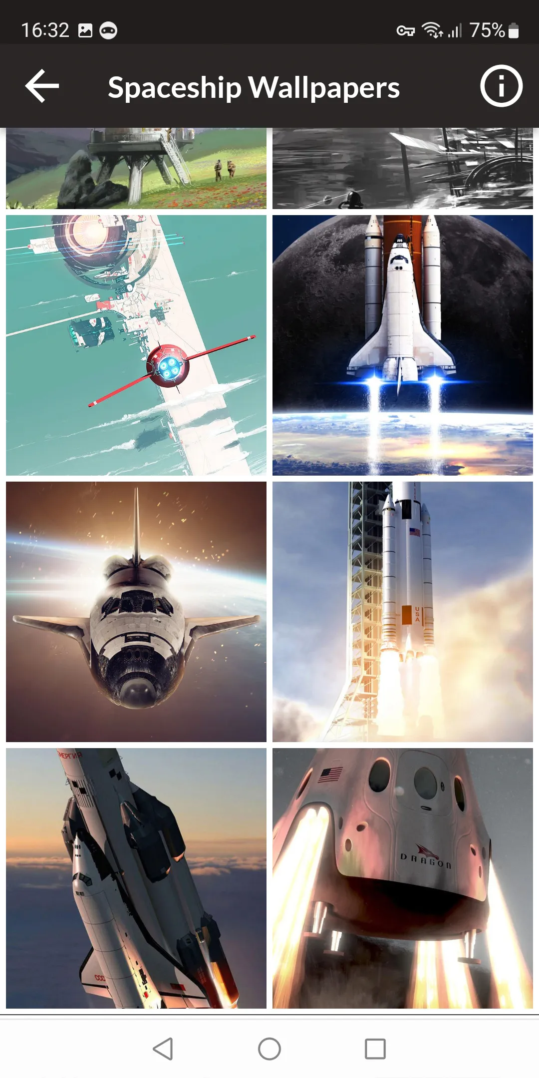 Spaceship Wallpapers | Indus Appstore | Screenshot