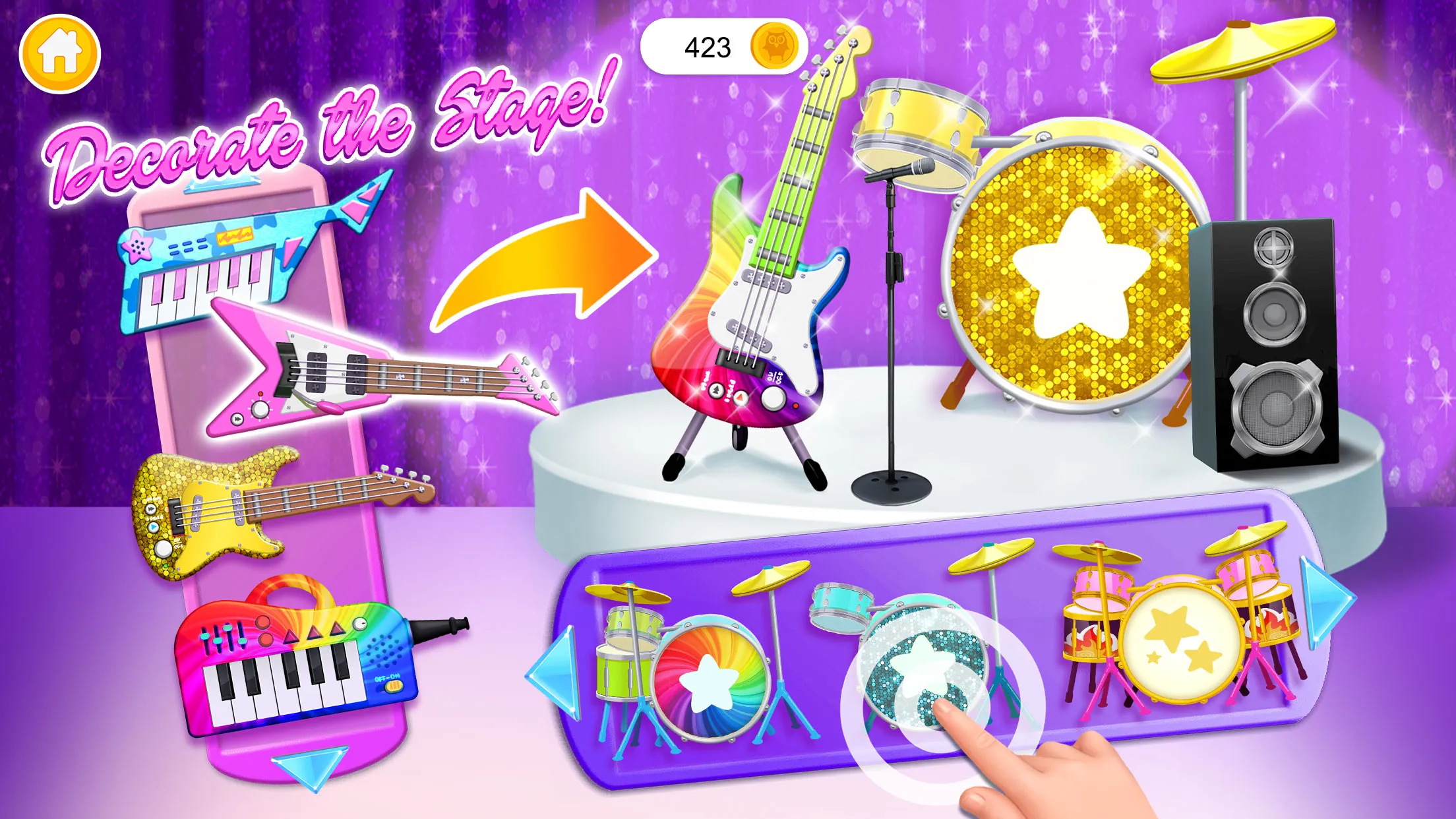 Sweet Baby Girl Pop Stars | Indus Appstore | Screenshot