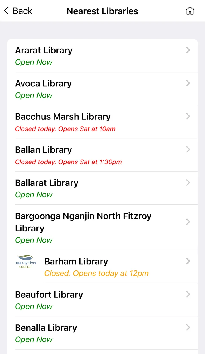 Libraries Victoria | Indus Appstore | Screenshot