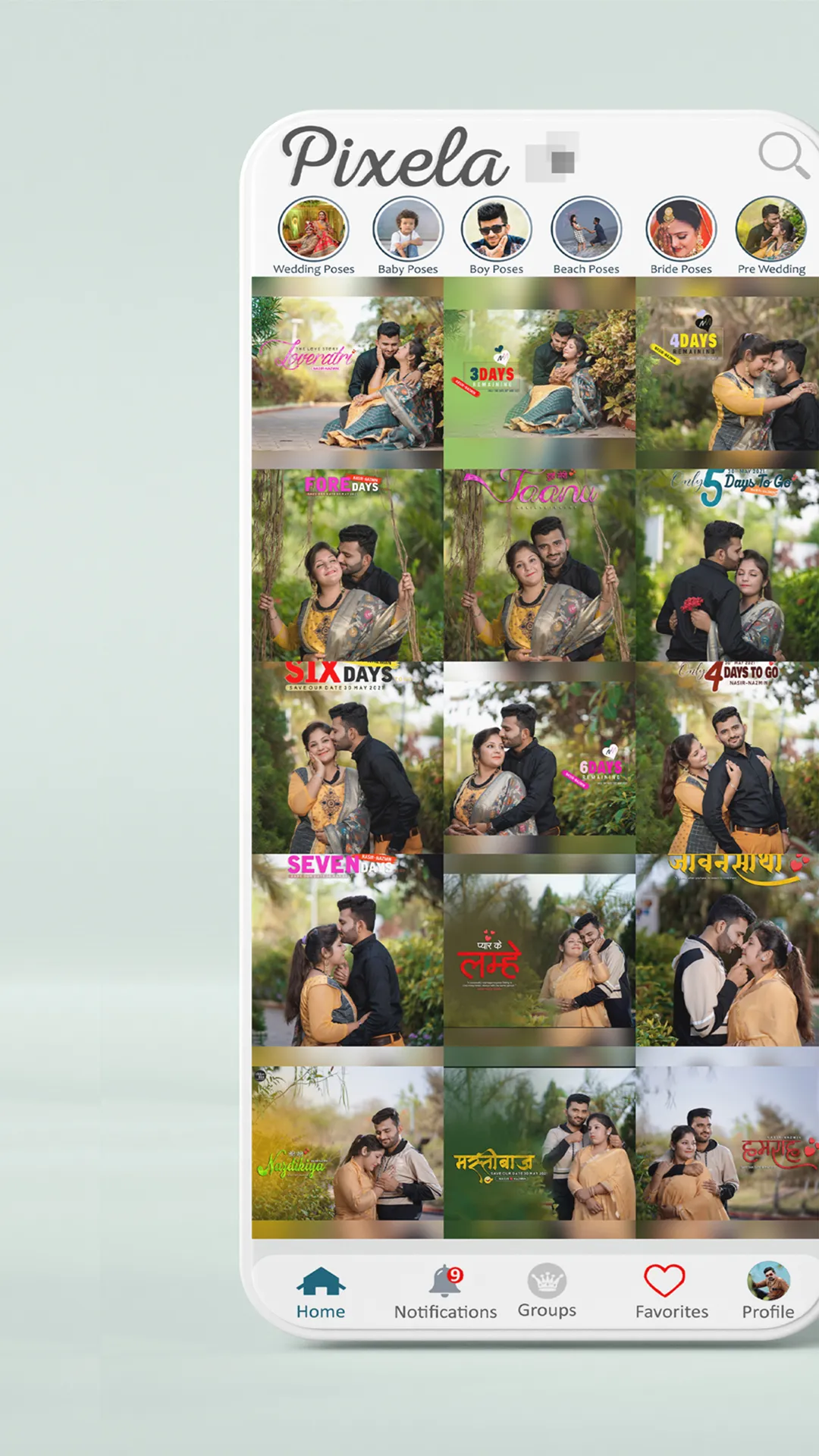 Indian Pre Wedding Poses Idea | Indus Appstore | Screenshot