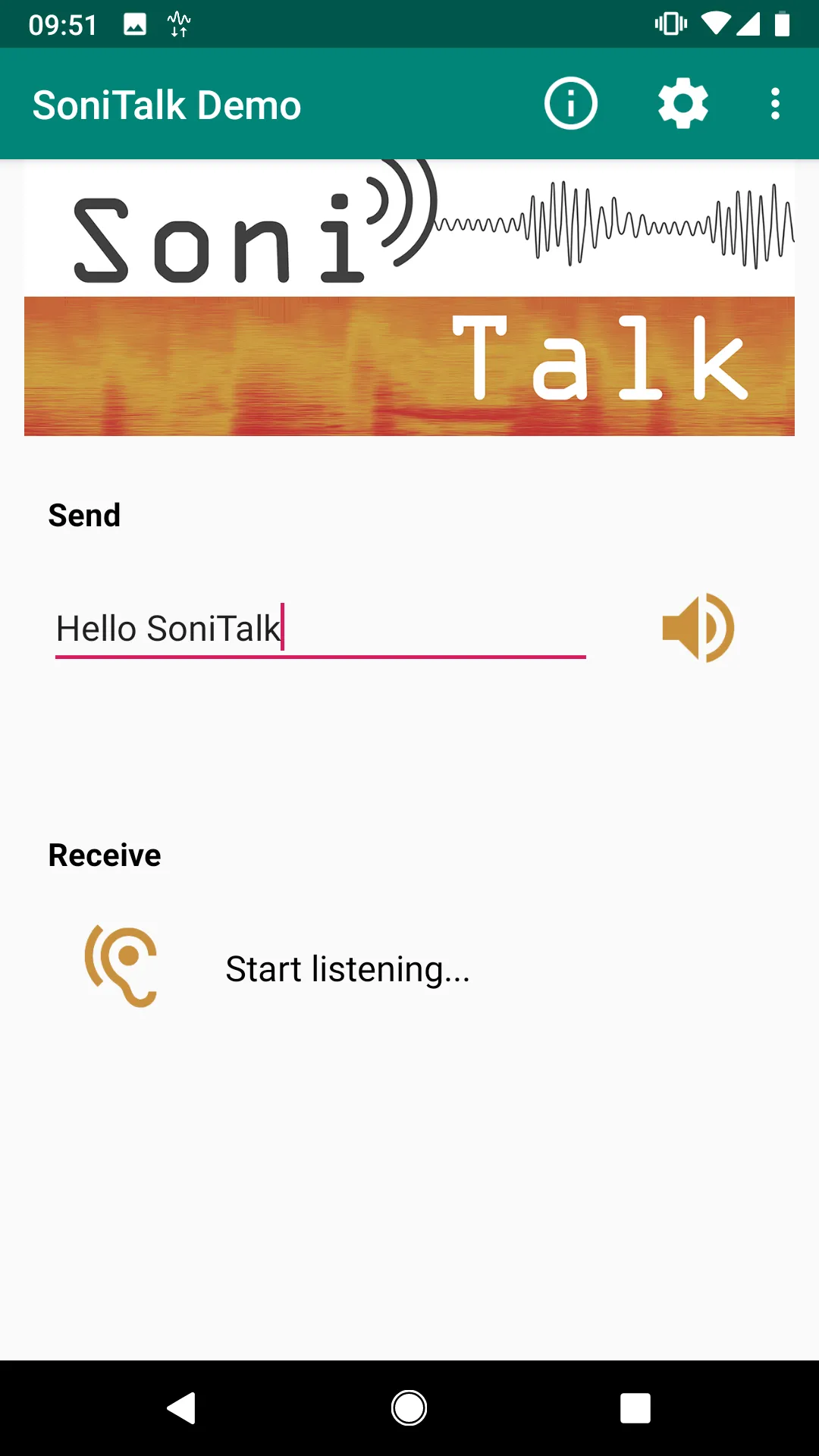 SoniTalk | Indus Appstore | Screenshot