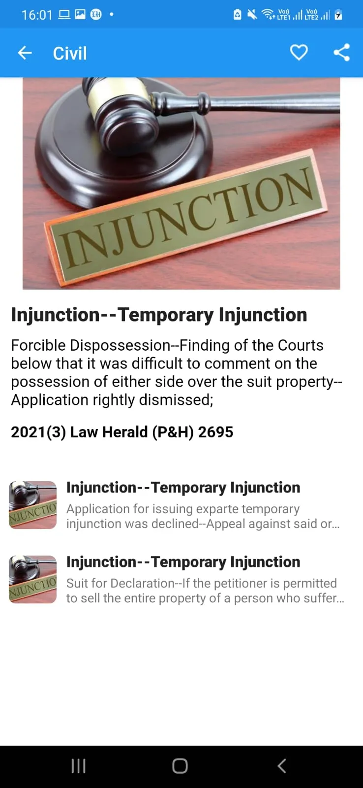 Law Herald News | Indus Appstore | Screenshot