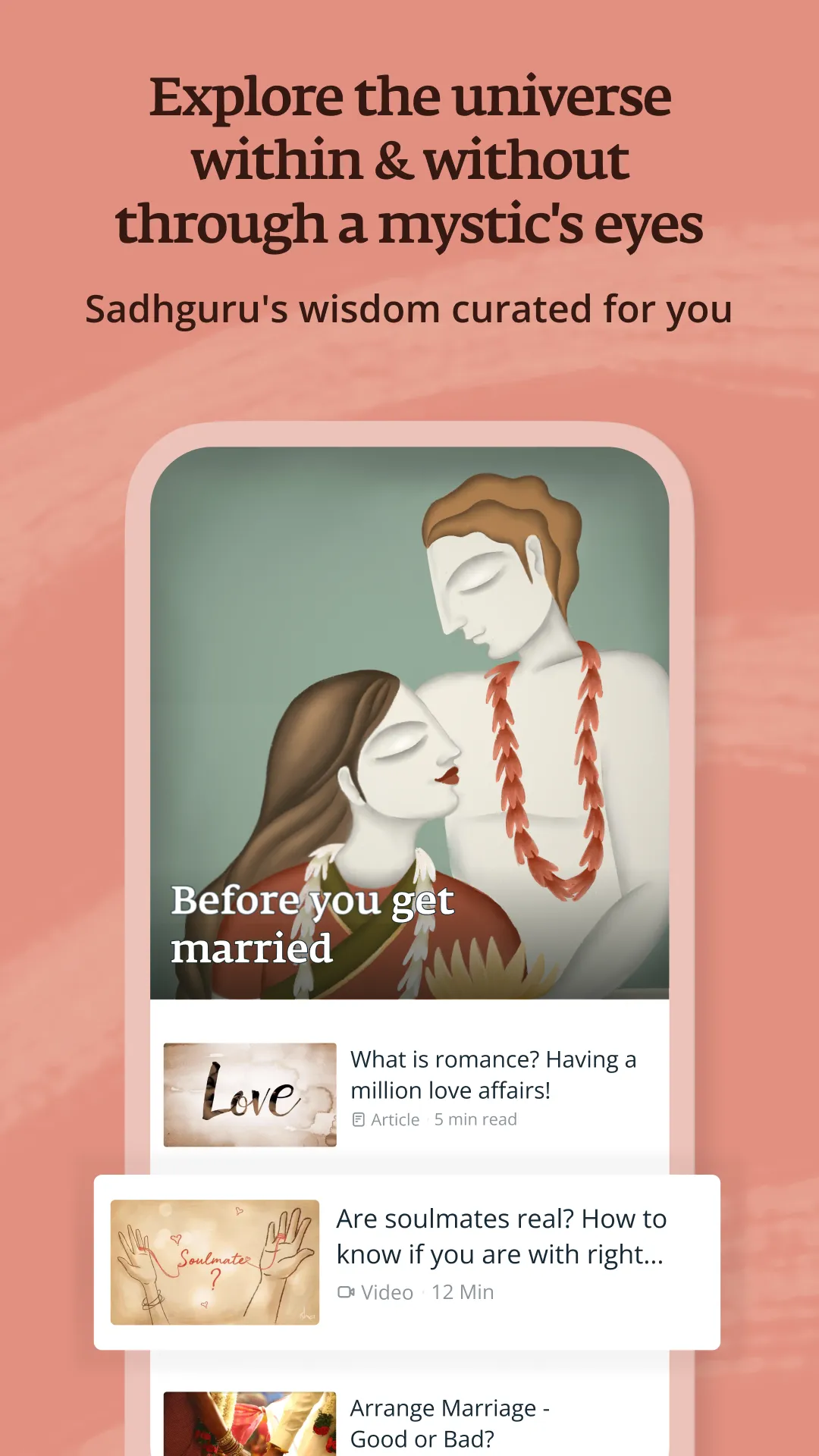 Sadhguru - Yoga & Meditation | Indus Appstore | Screenshot