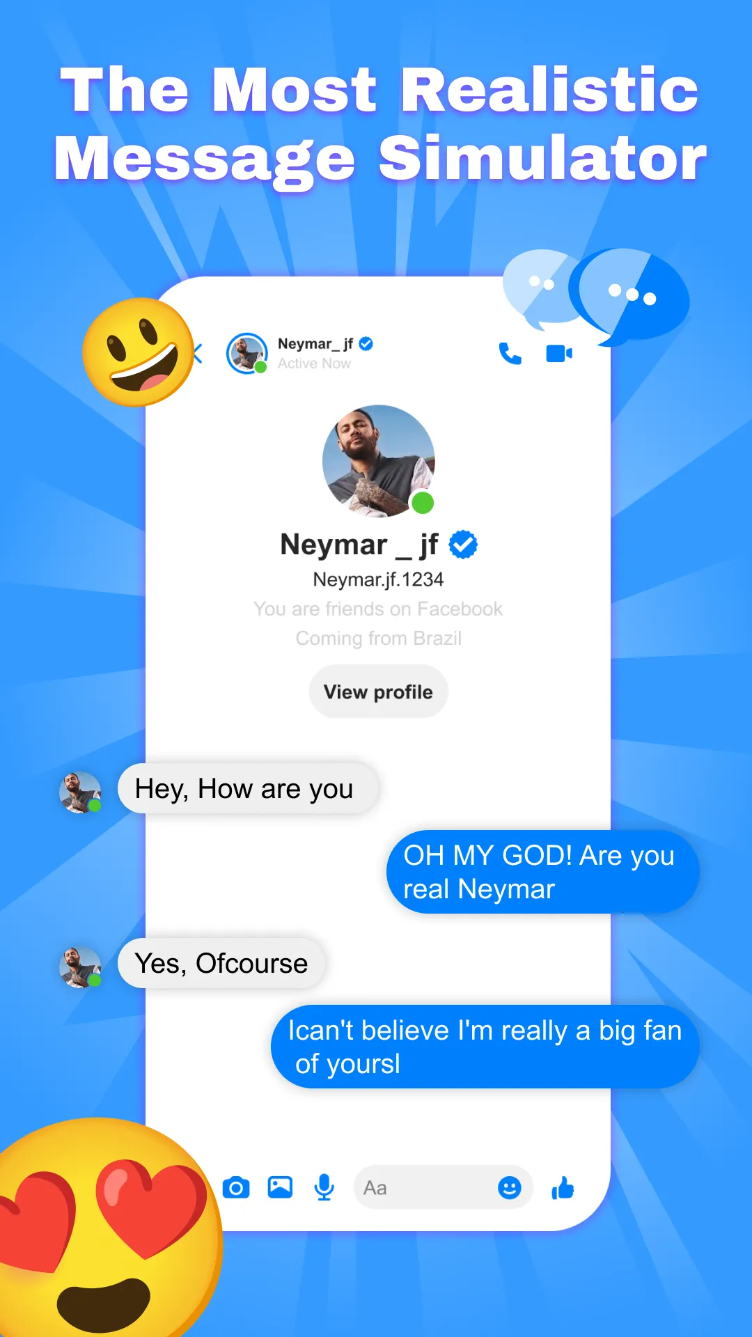 Prank Video Call and Fake Chat | Indus Appstore | Screenshot