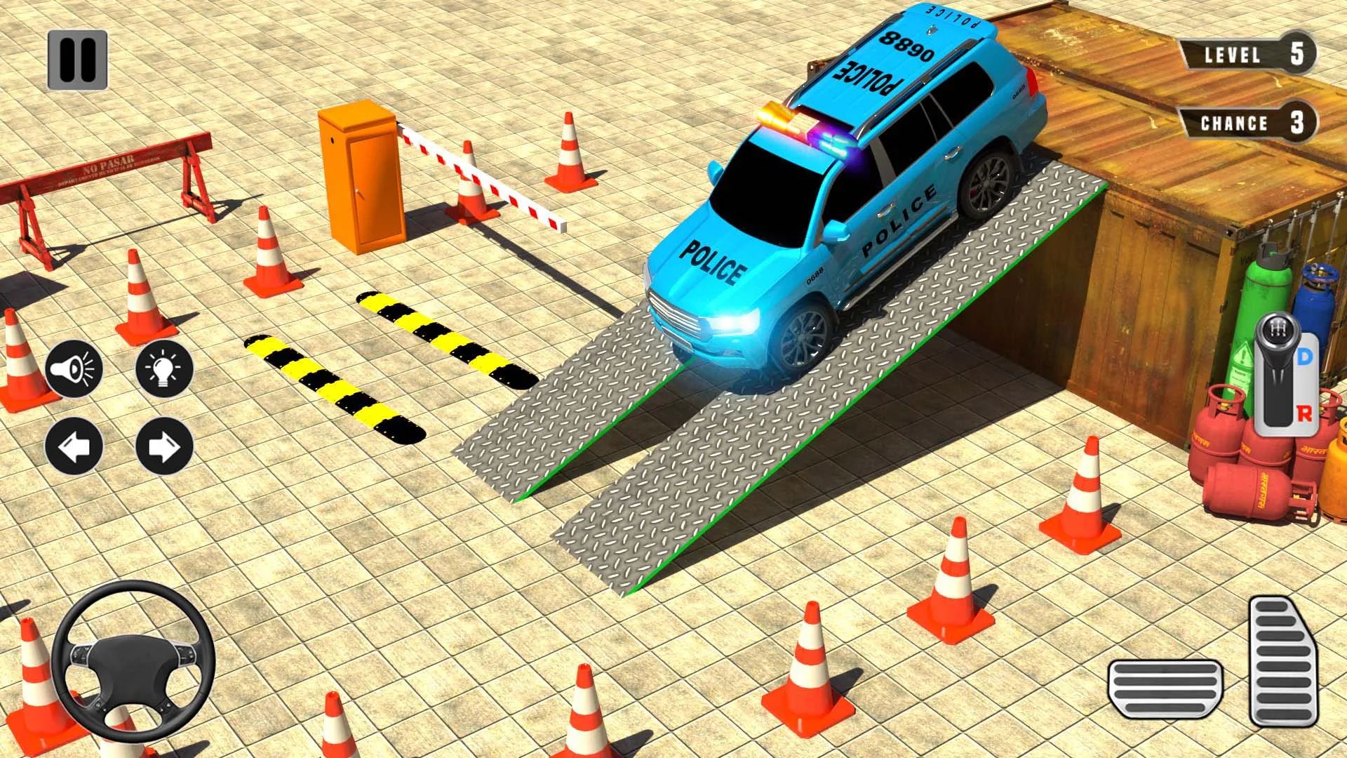 Police Car Games Parking 3D | Indus Appstore | Screenshot