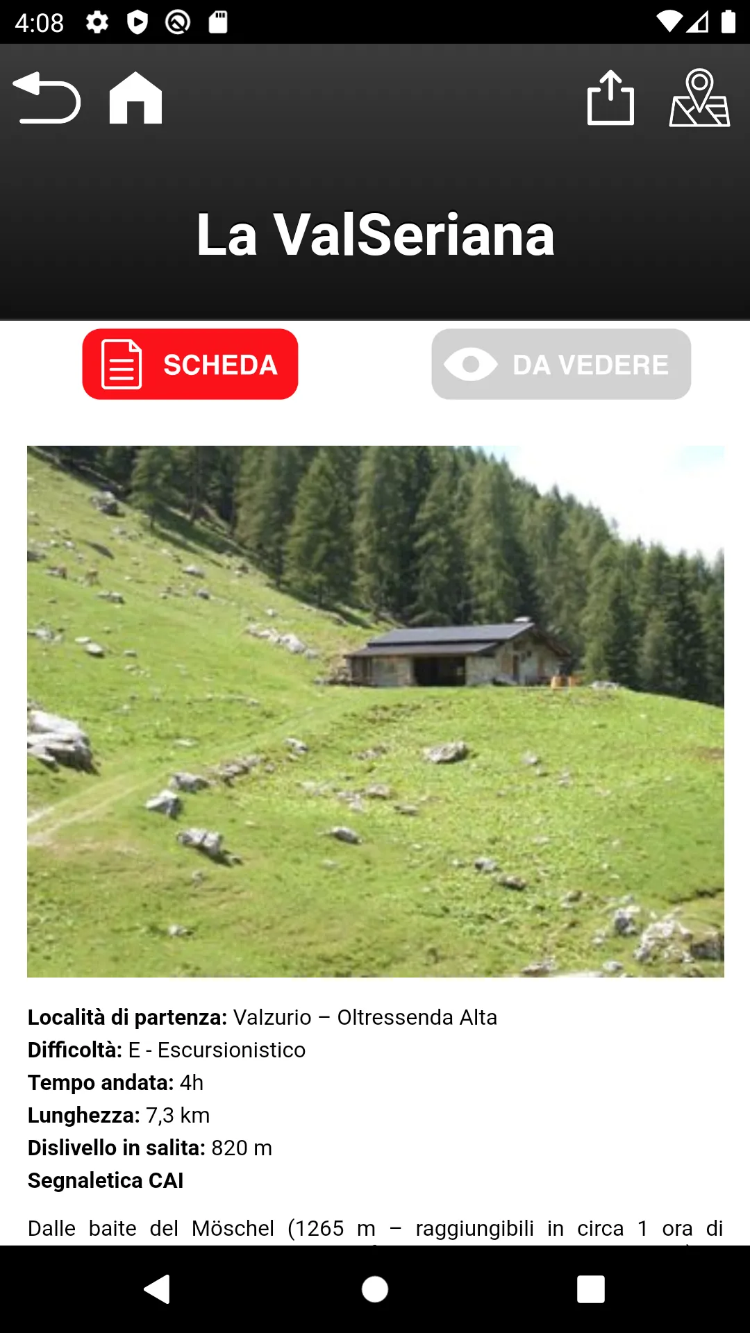 Outdoor Bergamo | Indus Appstore | Screenshot