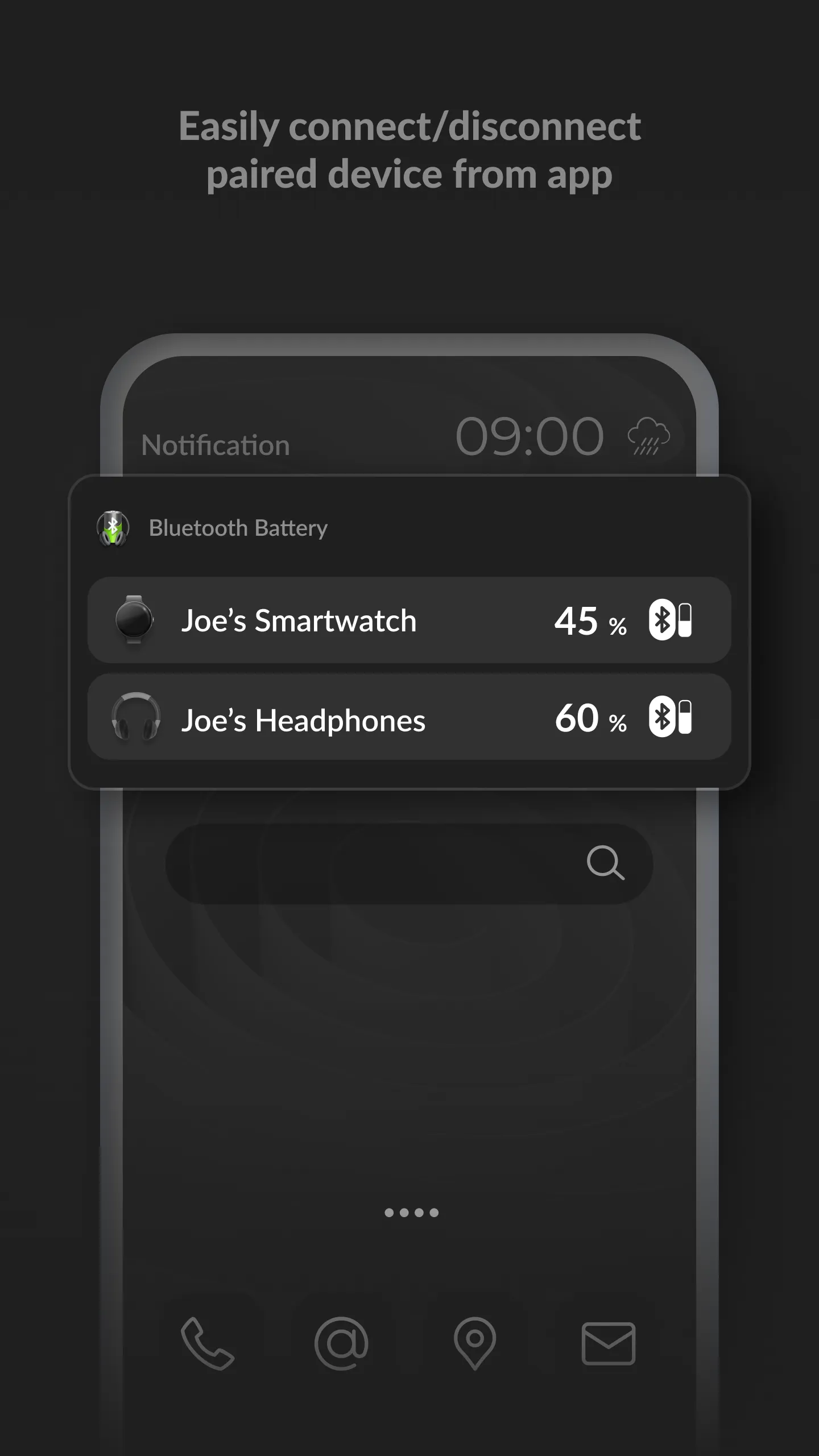 My Bluetooth Battery Levels | Indus Appstore | Screenshot