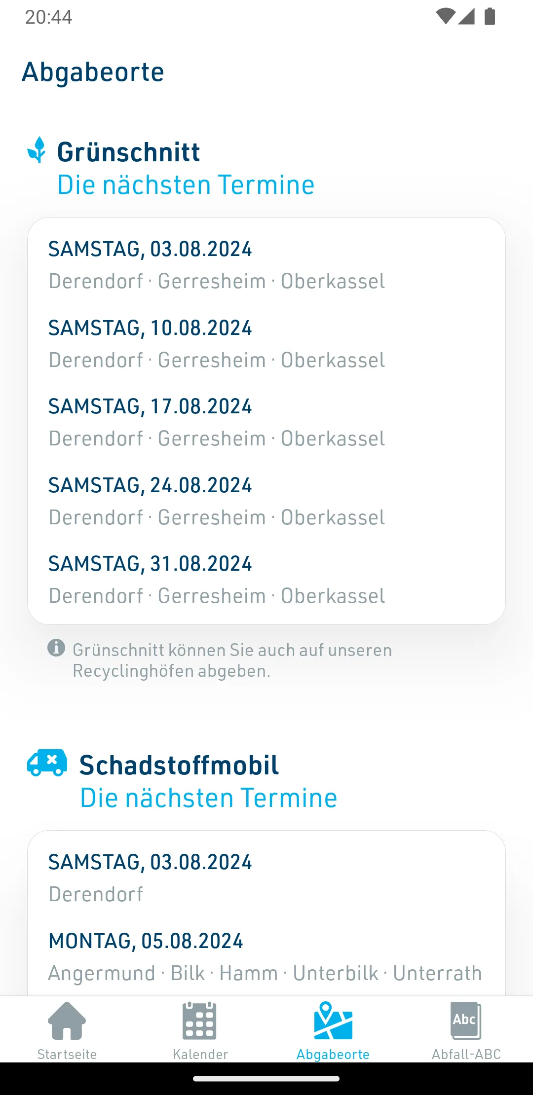 AWISTA Kommunal | Indus Appstore | Screenshot
