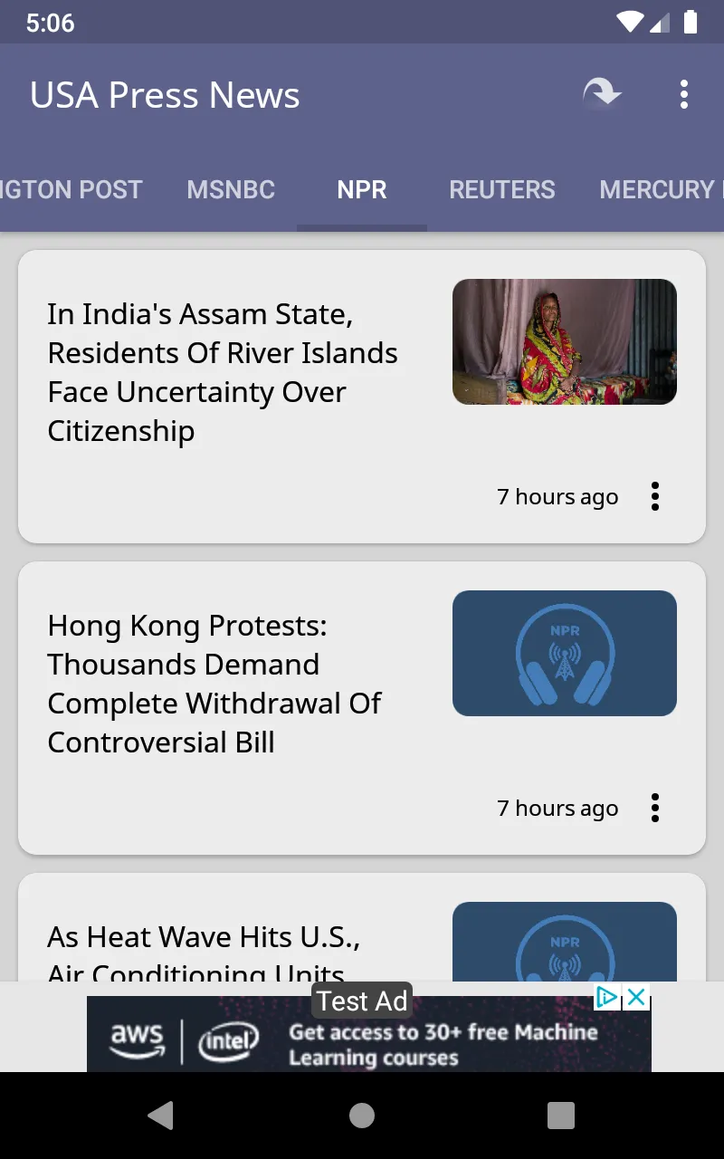 USA Press News | Indus Appstore | Screenshot