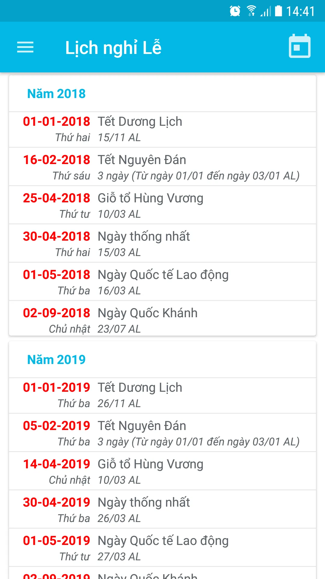 Lịch Việt - Lịch Plus 2024 | Indus Appstore | Screenshot