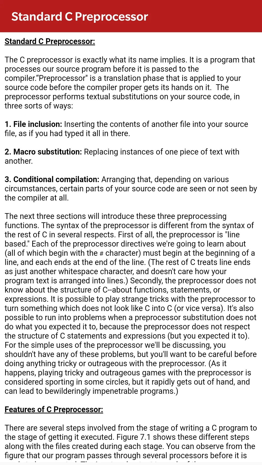 BASICS OF C PROGRAMMING | Indus Appstore | Screenshot