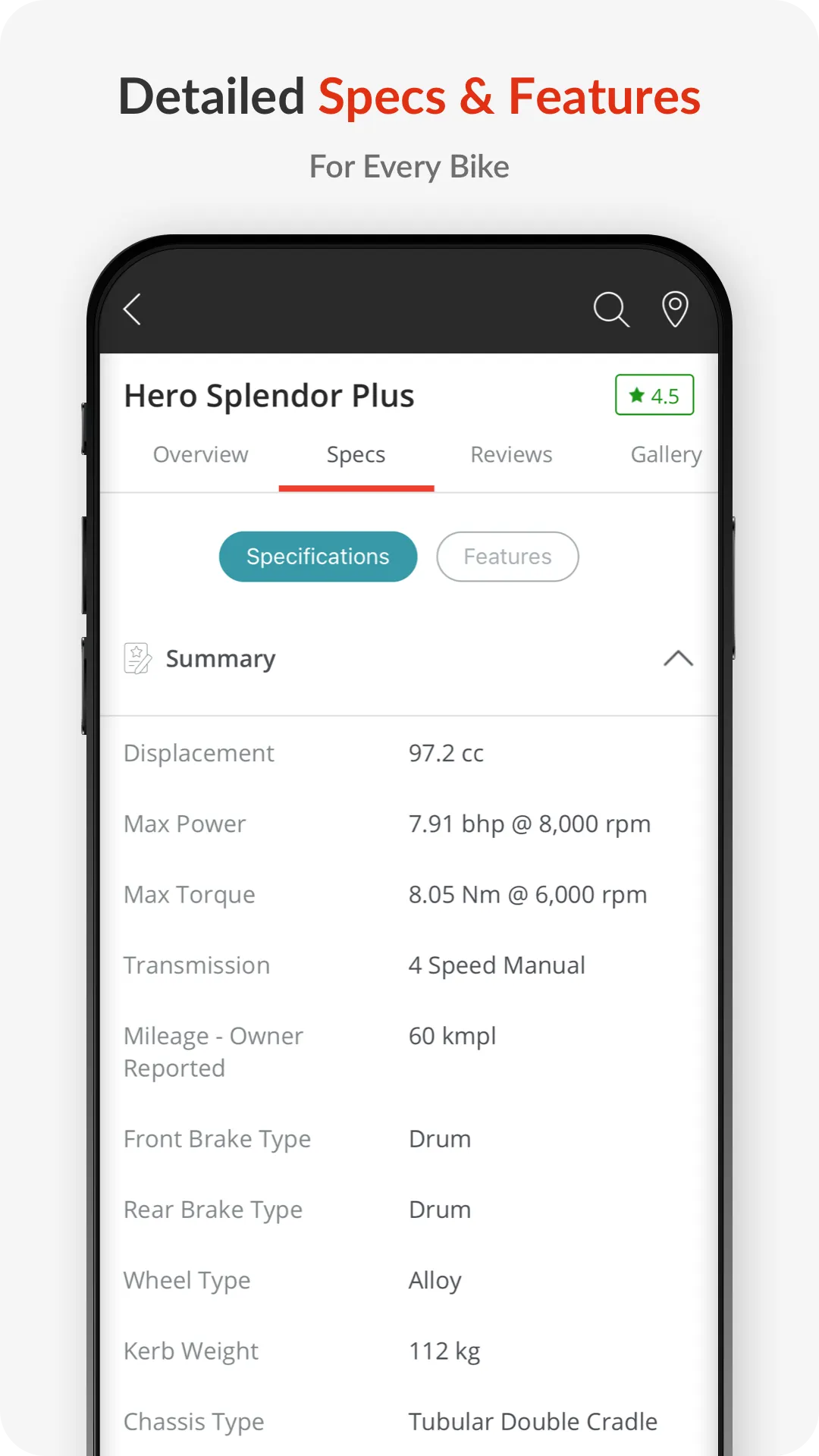 BikeWale- Bikes & Two Wheelers | Indus Appstore | Screenshot
