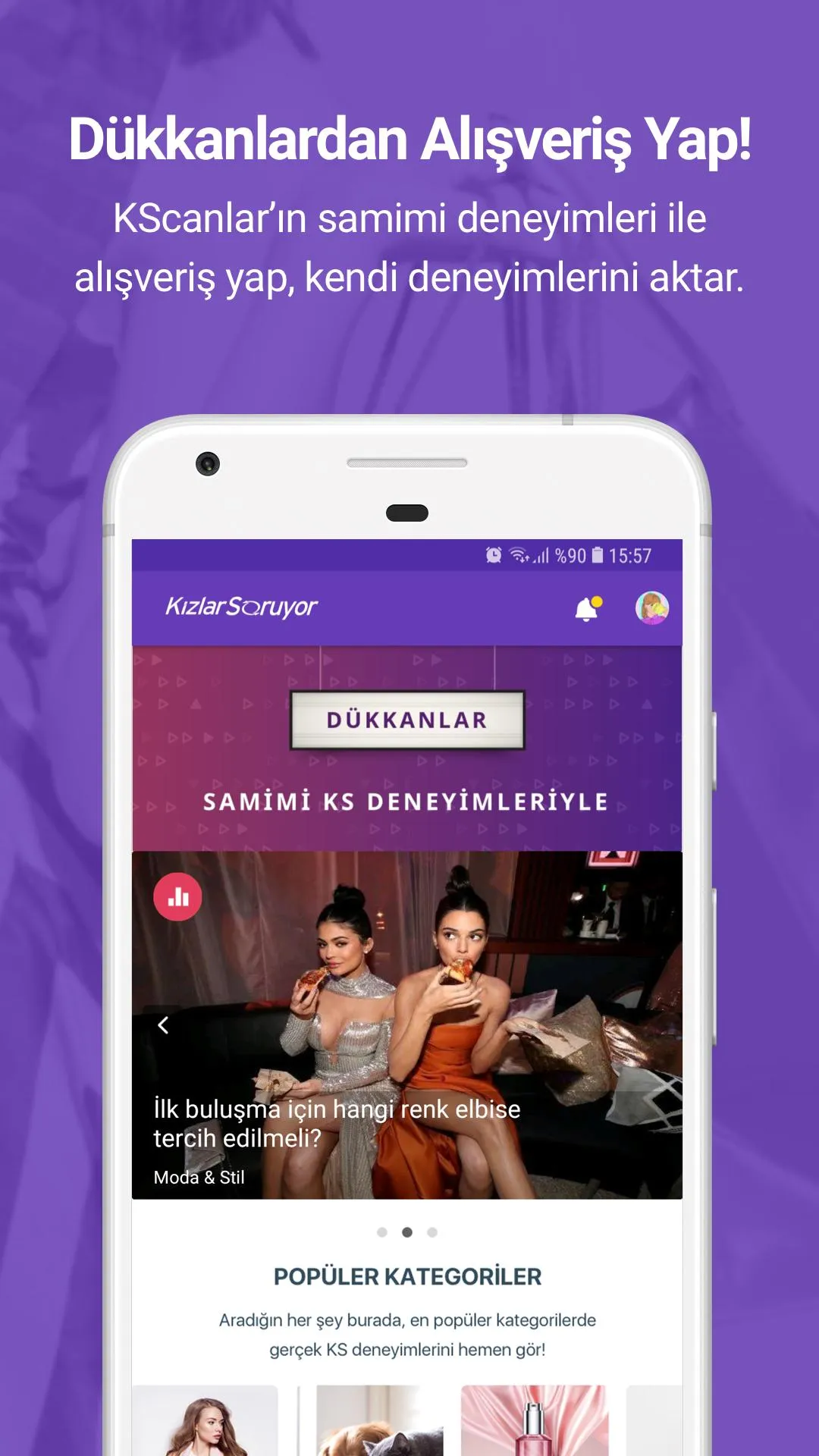 KizlarSoruyor - Soru & Cevap | Indus Appstore | Screenshot