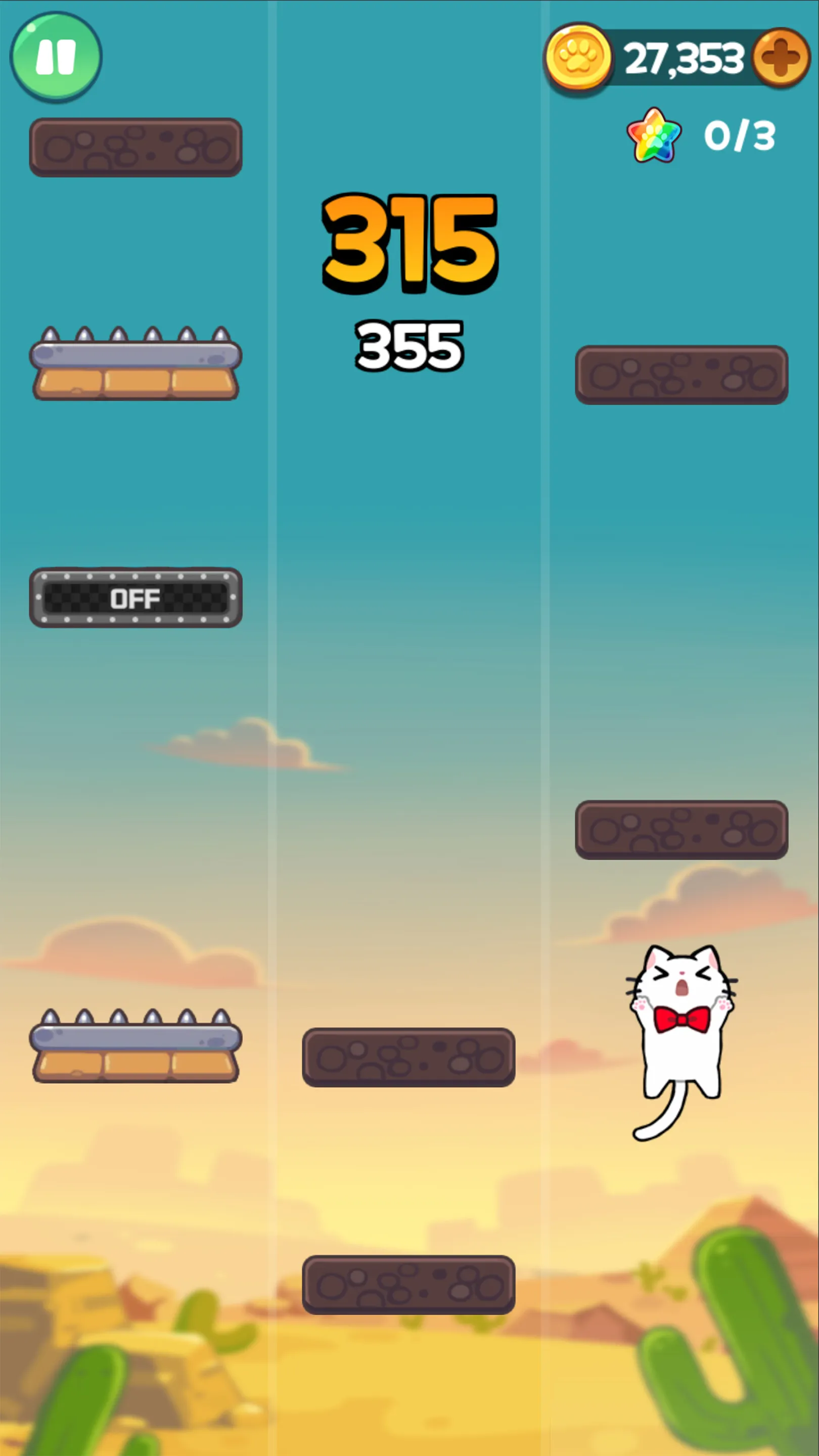 Cat&Friends! Jumping Away! | Indus Appstore | Screenshot