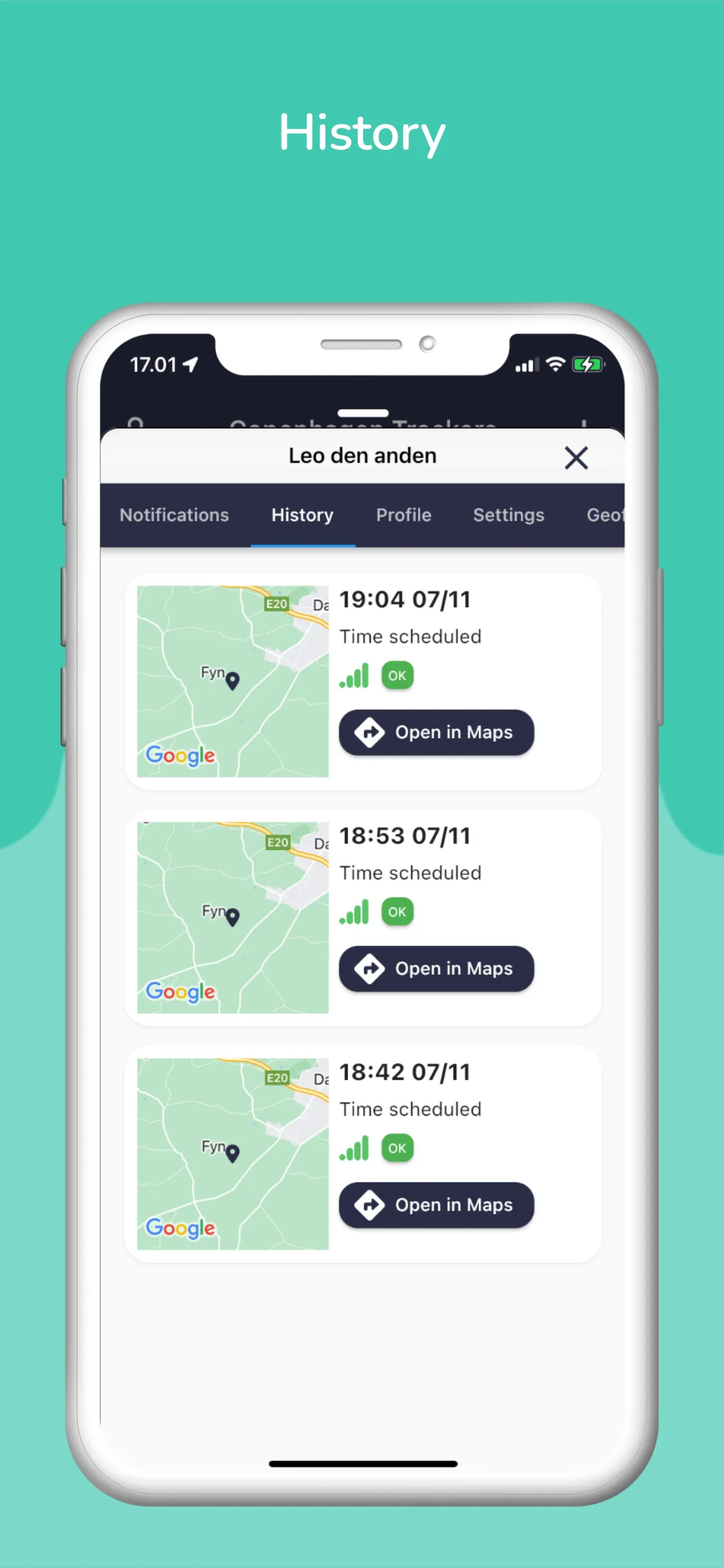 CPH Trackers | Indus Appstore | Screenshot