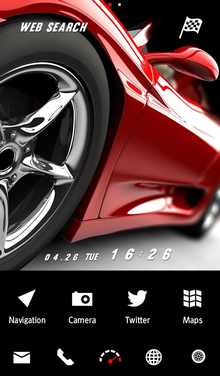 Red Car Wallpaper | Indus Appstore | Screenshot