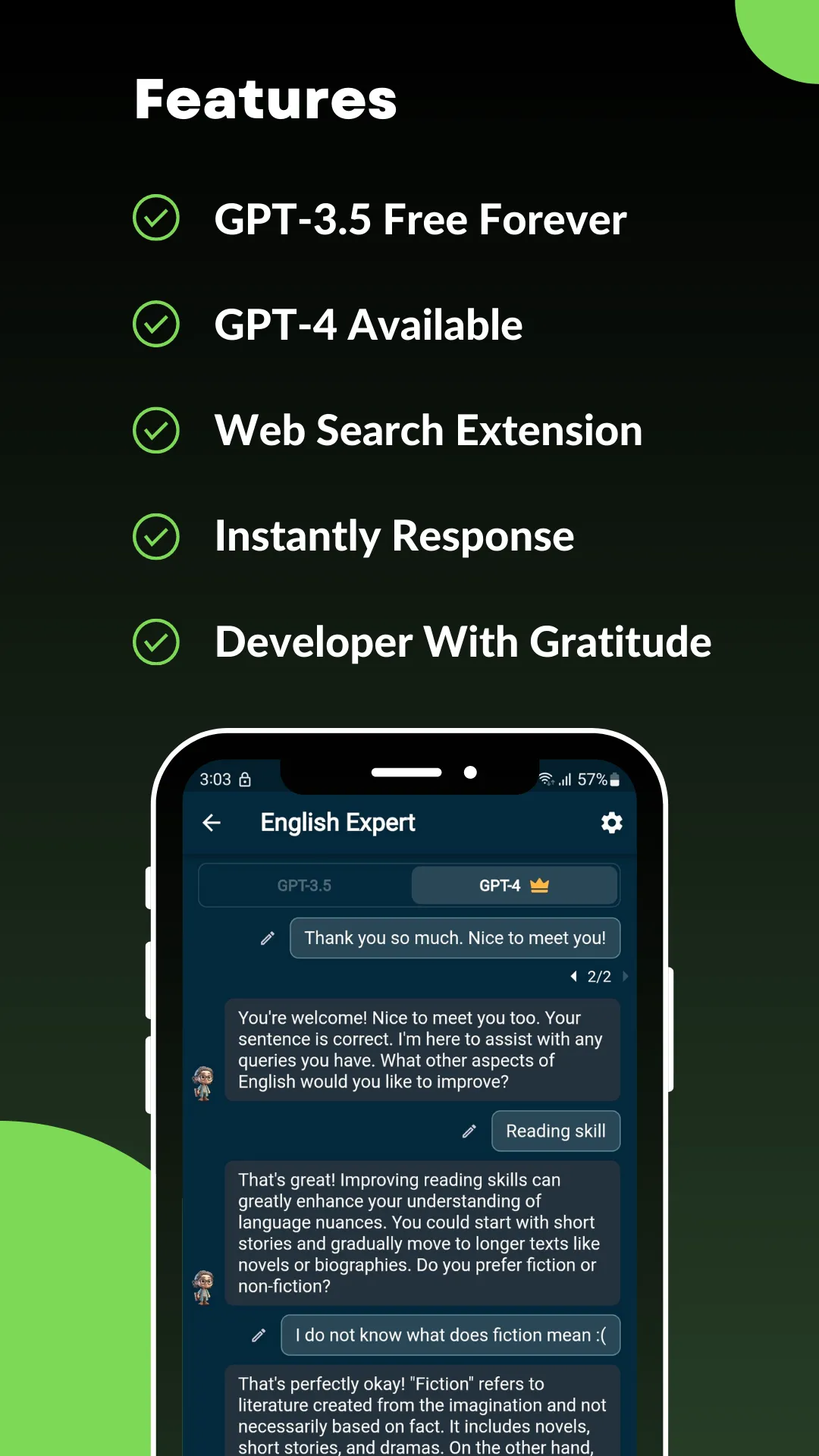 Wise Chat - AI Assistant | Indus Appstore | Screenshot