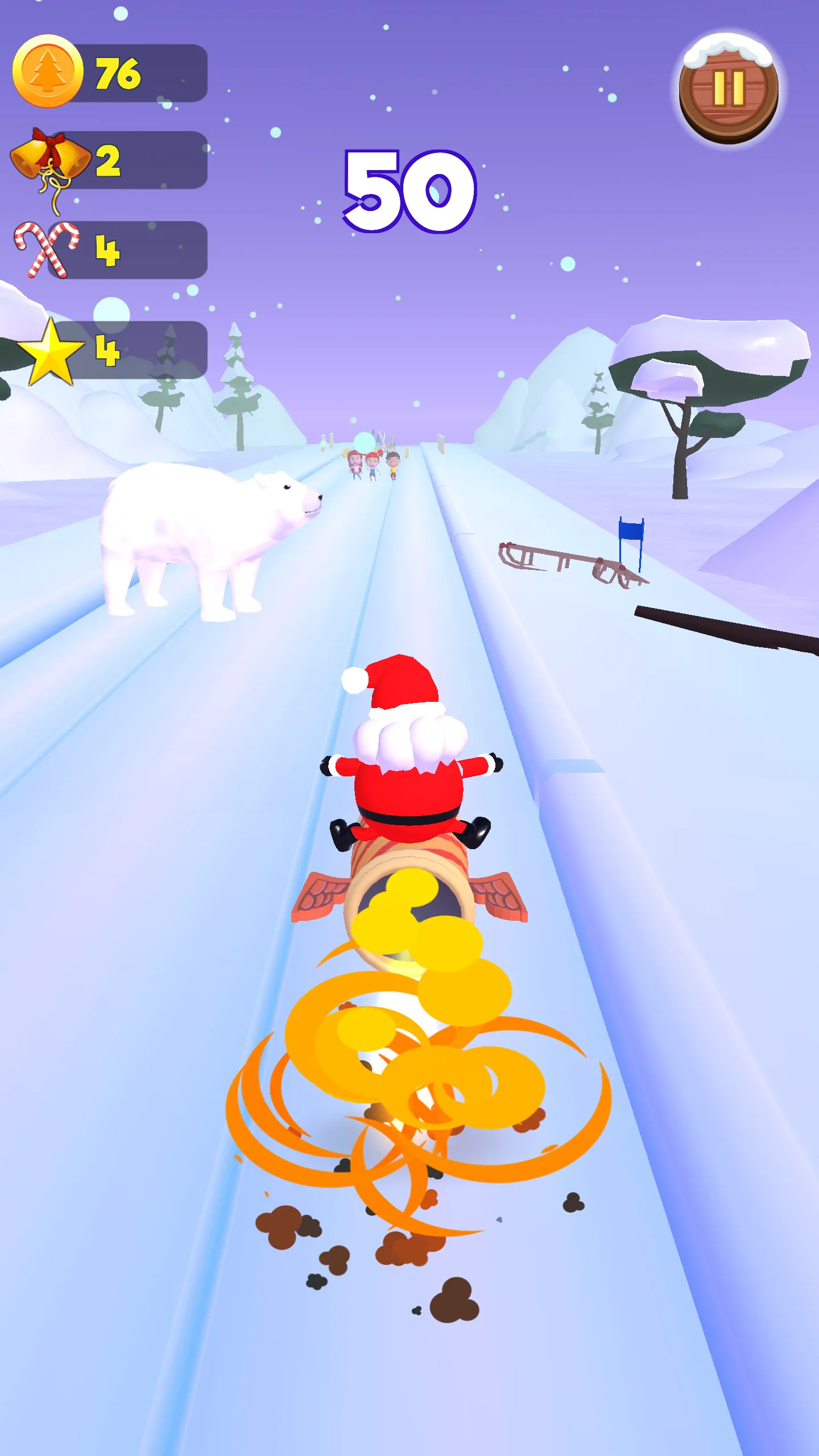 Santa Christmas Runner Game | Indus Appstore | Screenshot