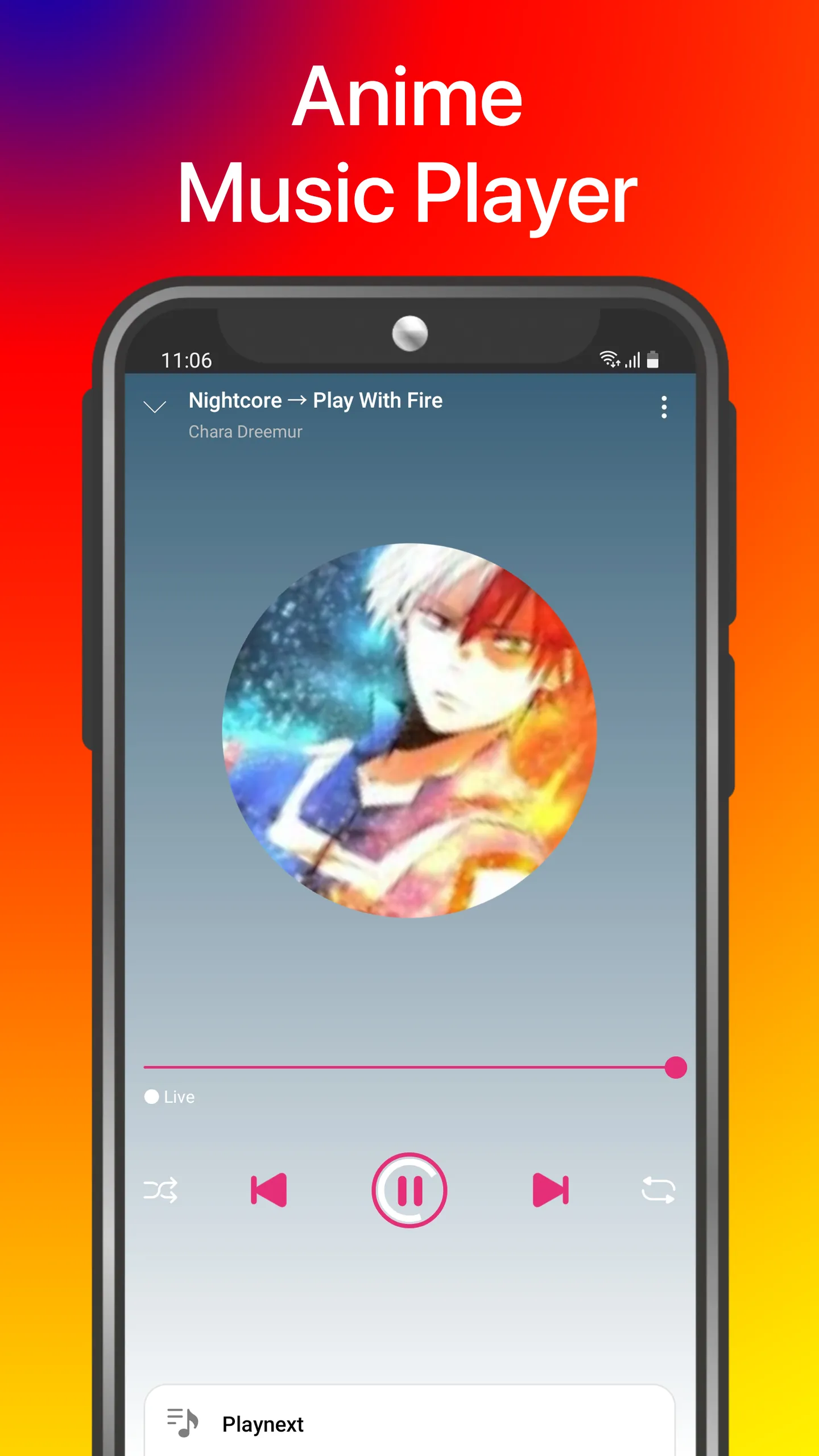 Anime Music | Indus Appstore | Screenshot