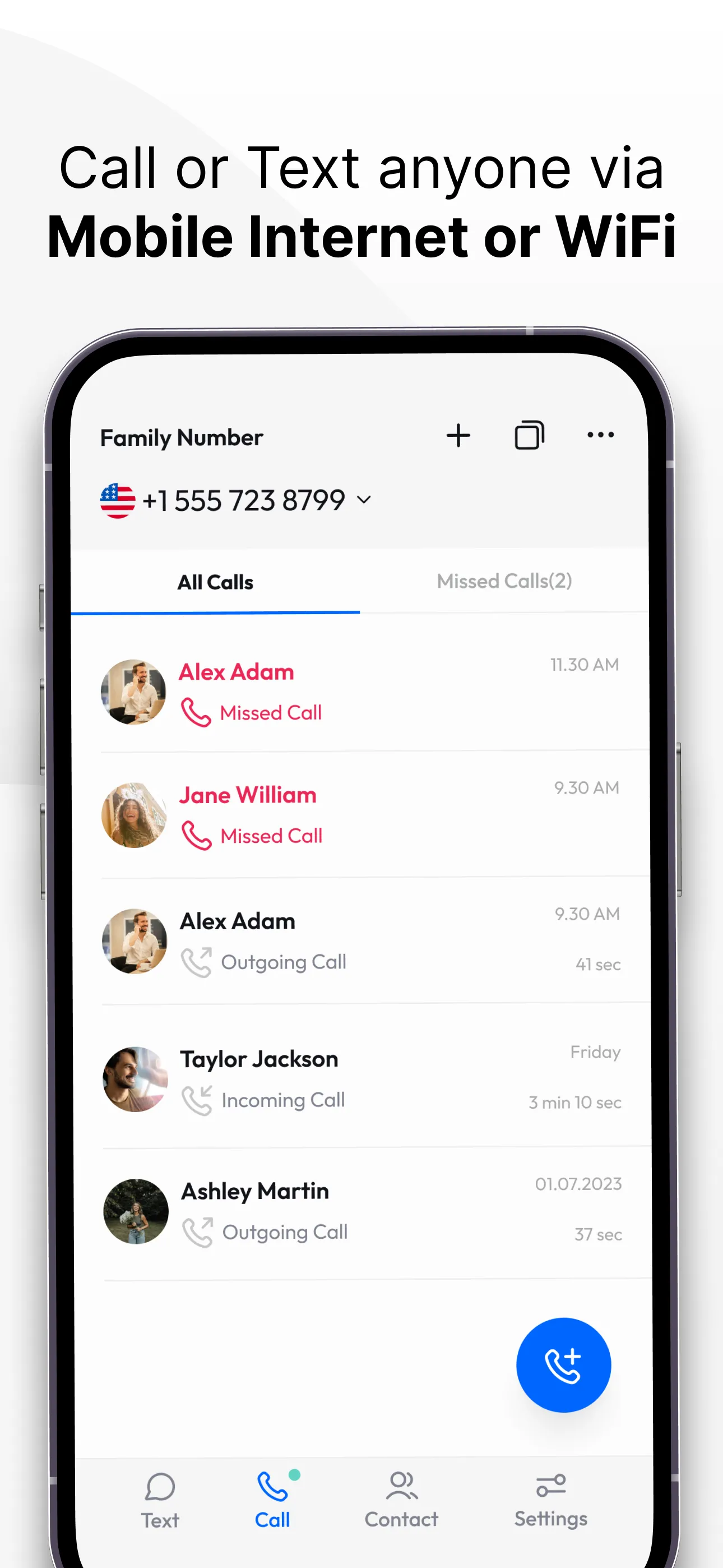 Texts Now 2nd Phone Call Text | Indus Appstore | Screenshot