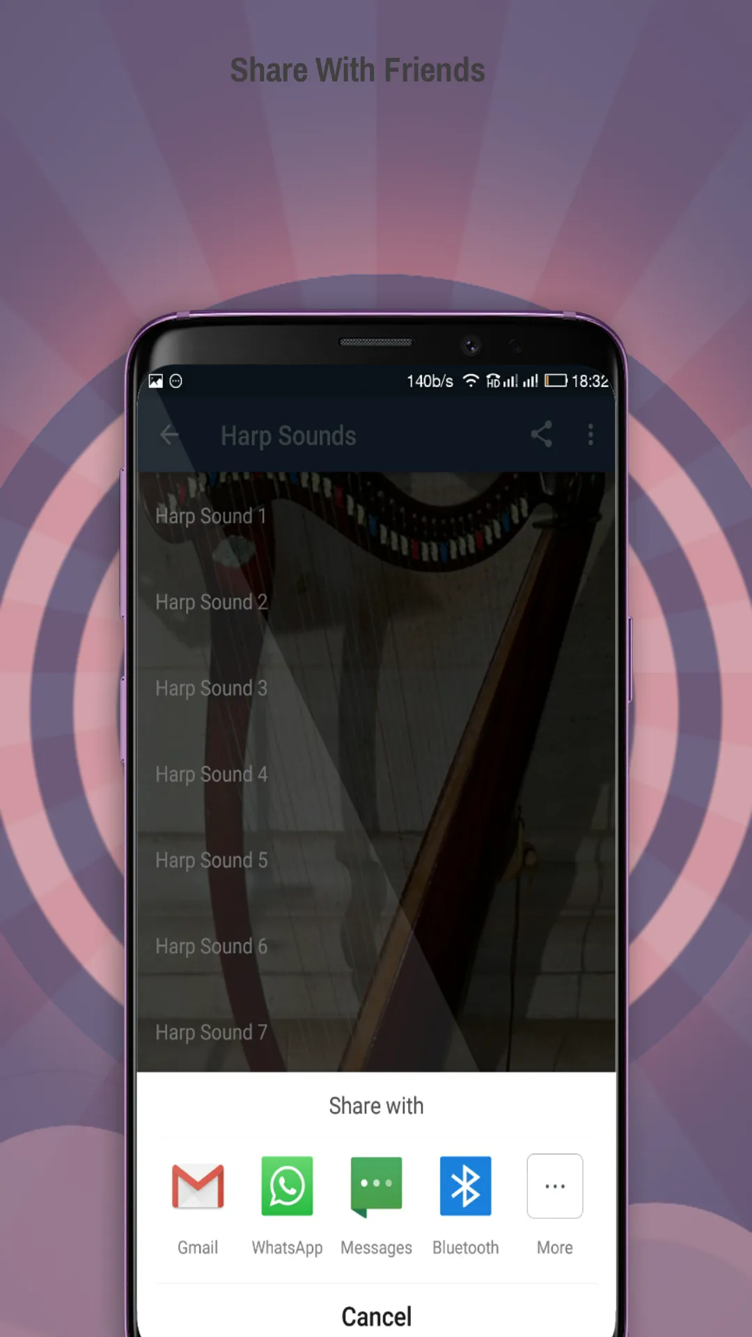 Harp Sounds | Indus Appstore | Screenshot