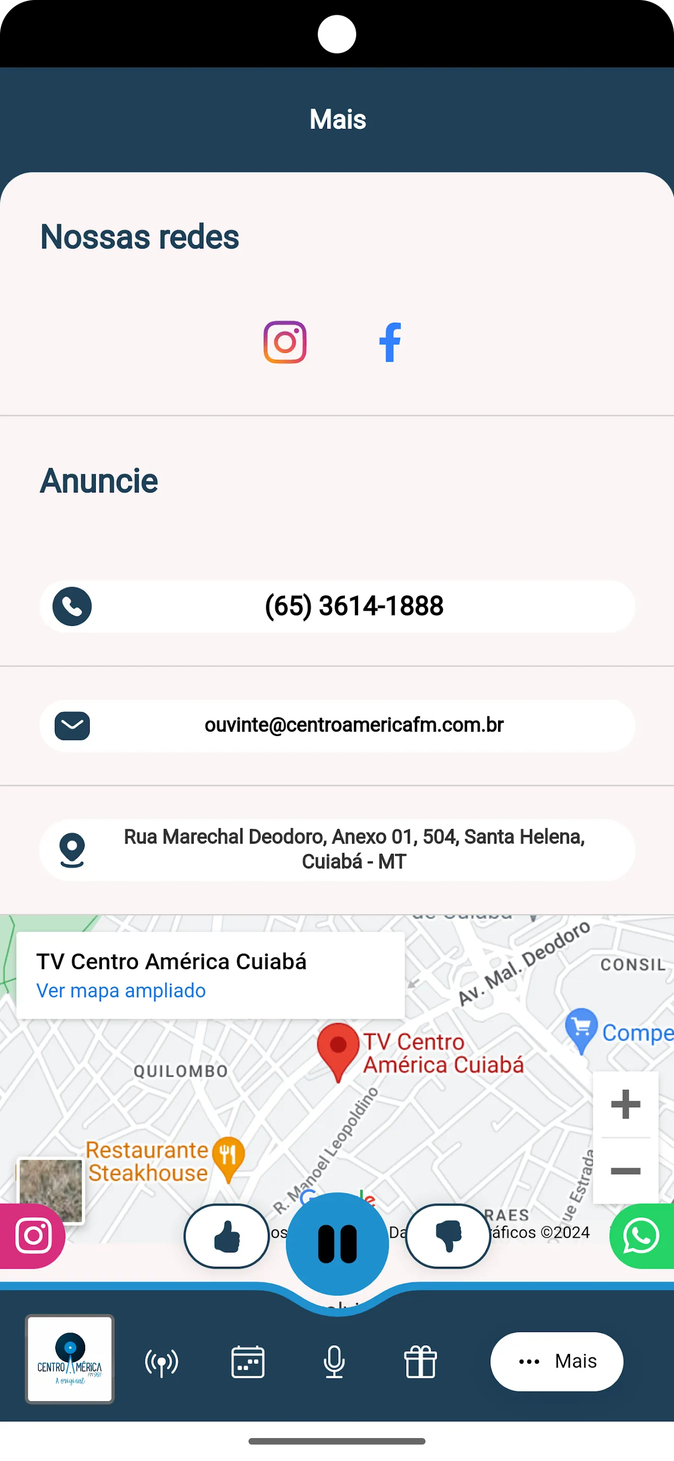 Centro América FM | Indus Appstore | Screenshot