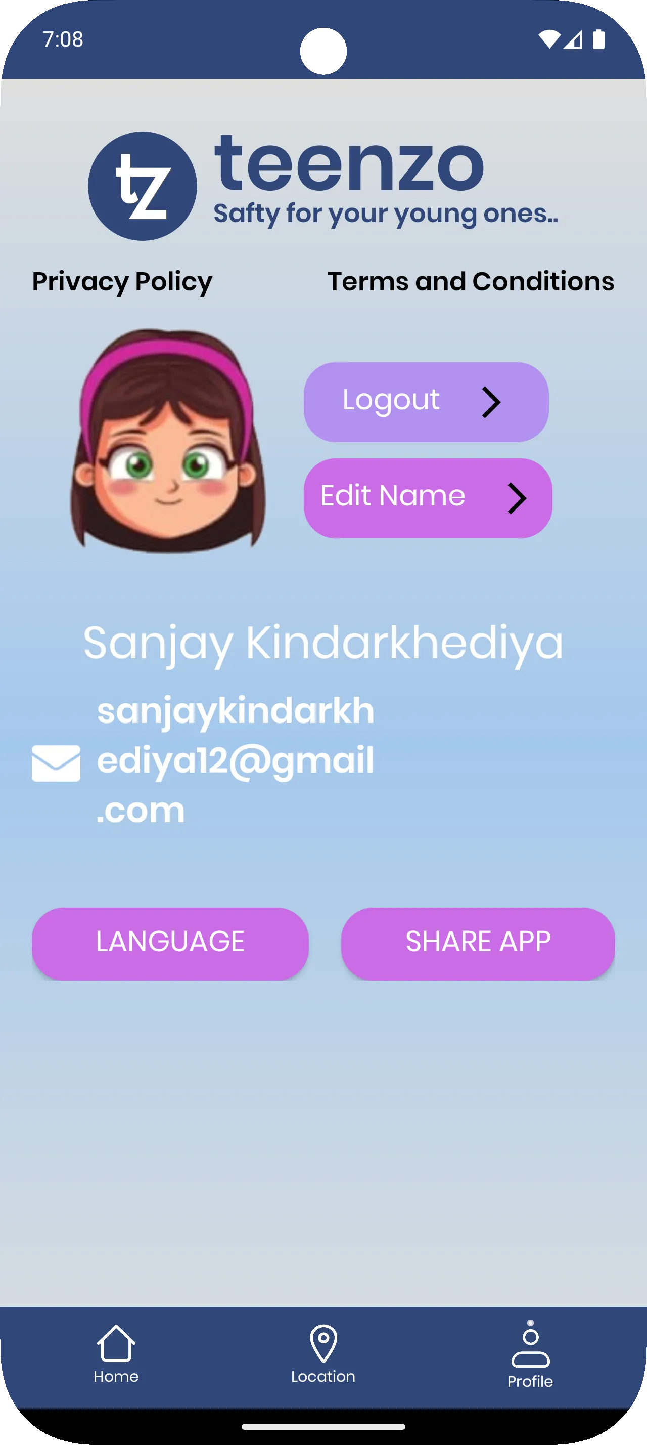 teenzo (Parental control app) | Indus Appstore | Screenshot