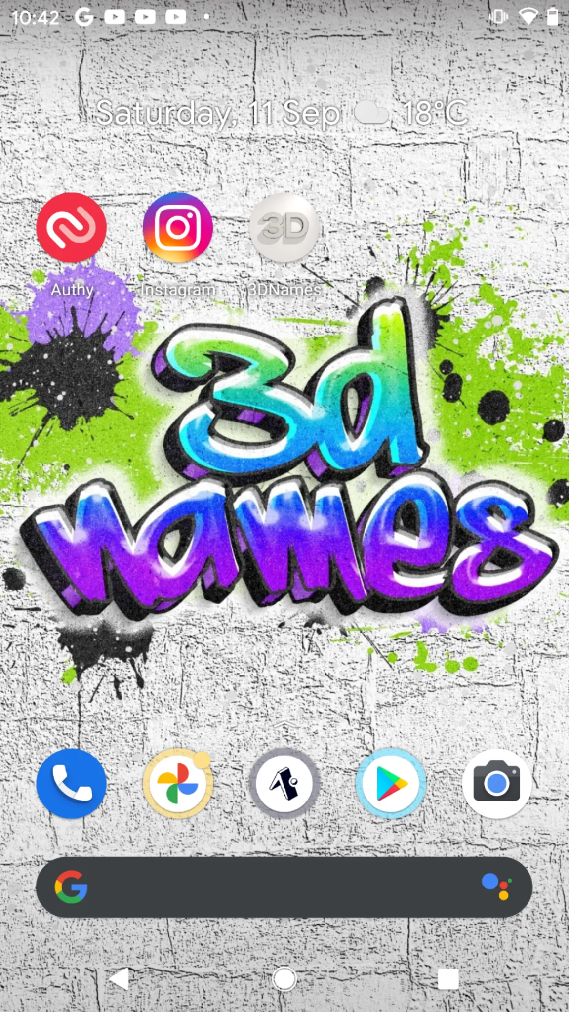 3D Names | Indus Appstore | Screenshot