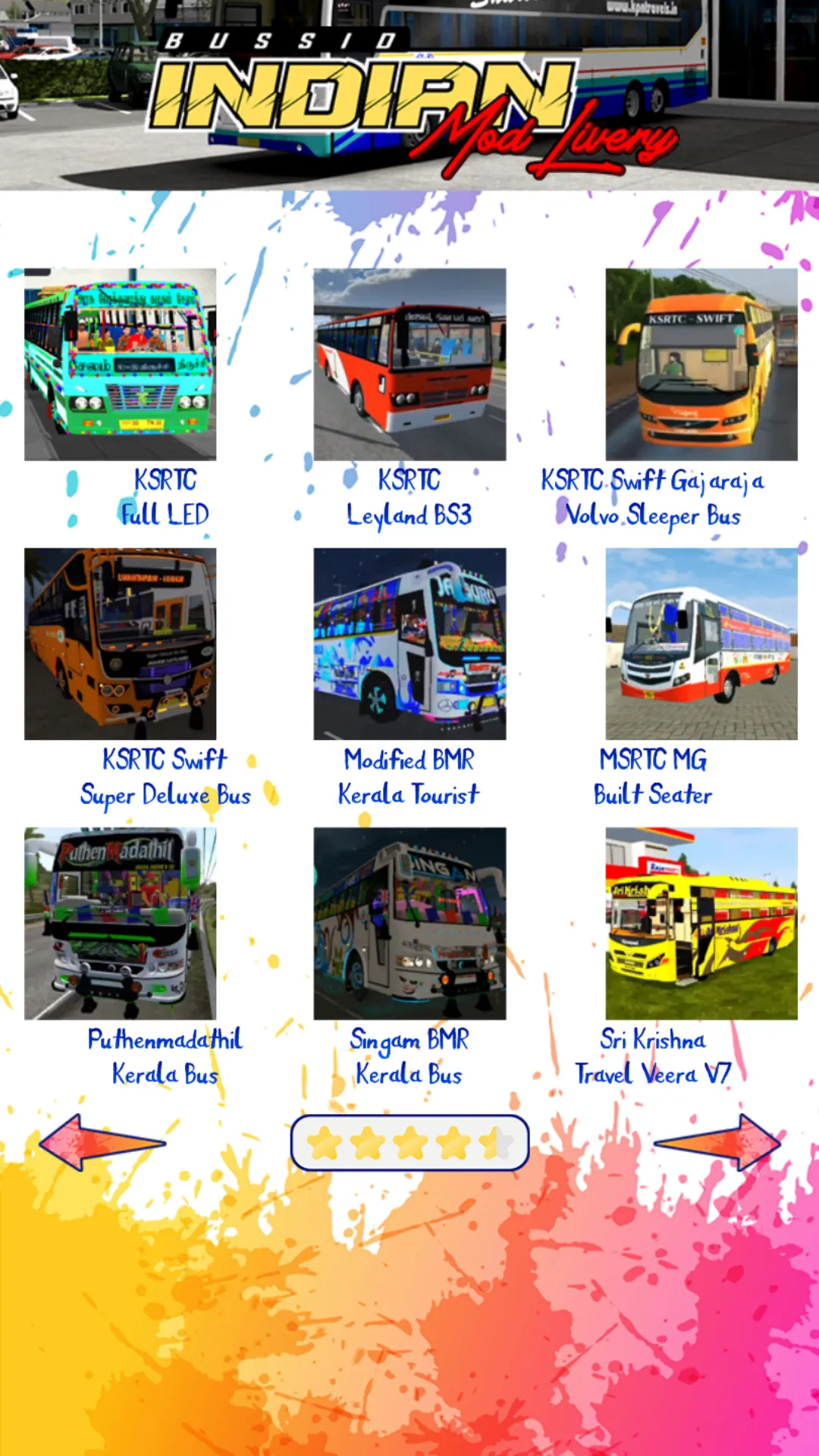 Bussid Indian Mod Livery | Indus Appstore | Screenshot