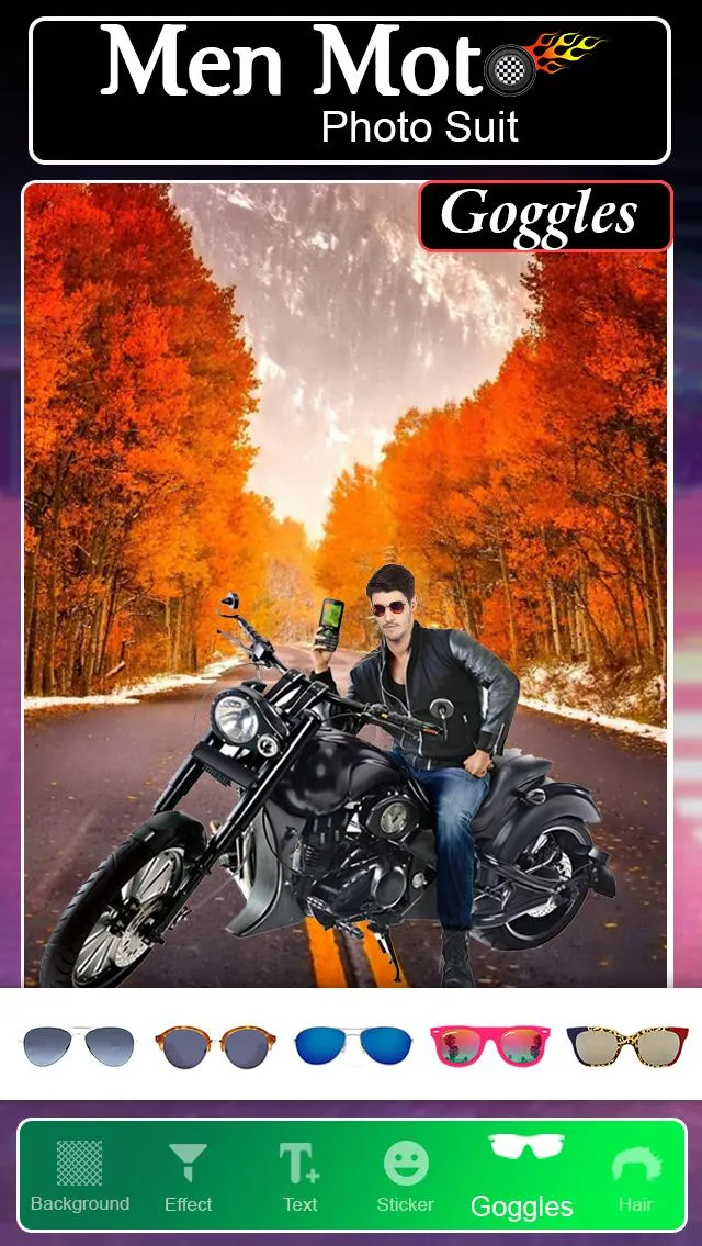 Men Moto Photo Suit | Indus Appstore | Screenshot