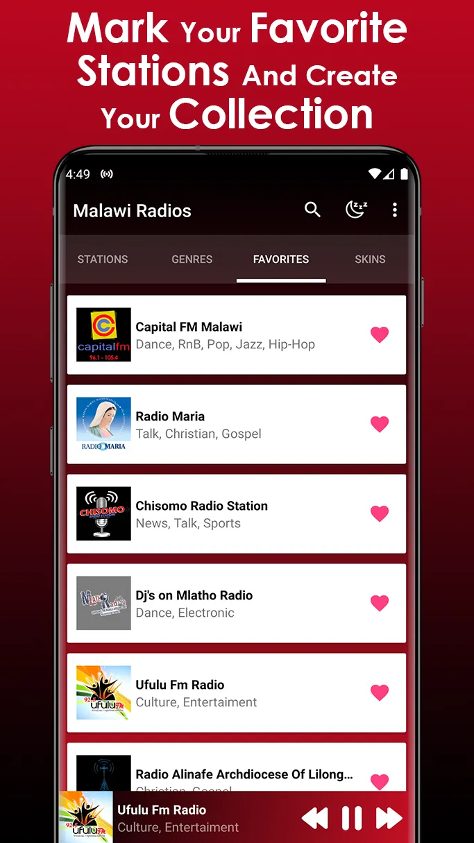 Malawi Fm Radio Stations | Indus Appstore | Screenshot