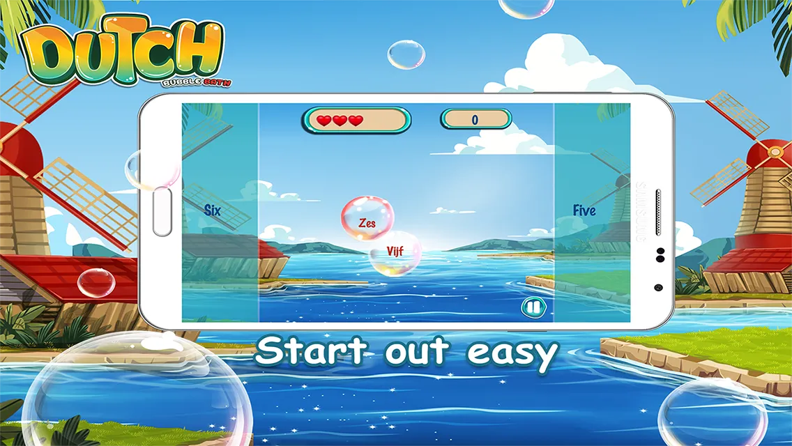 Learn Dutch Bubble Bath Game | Indus Appstore | Screenshot