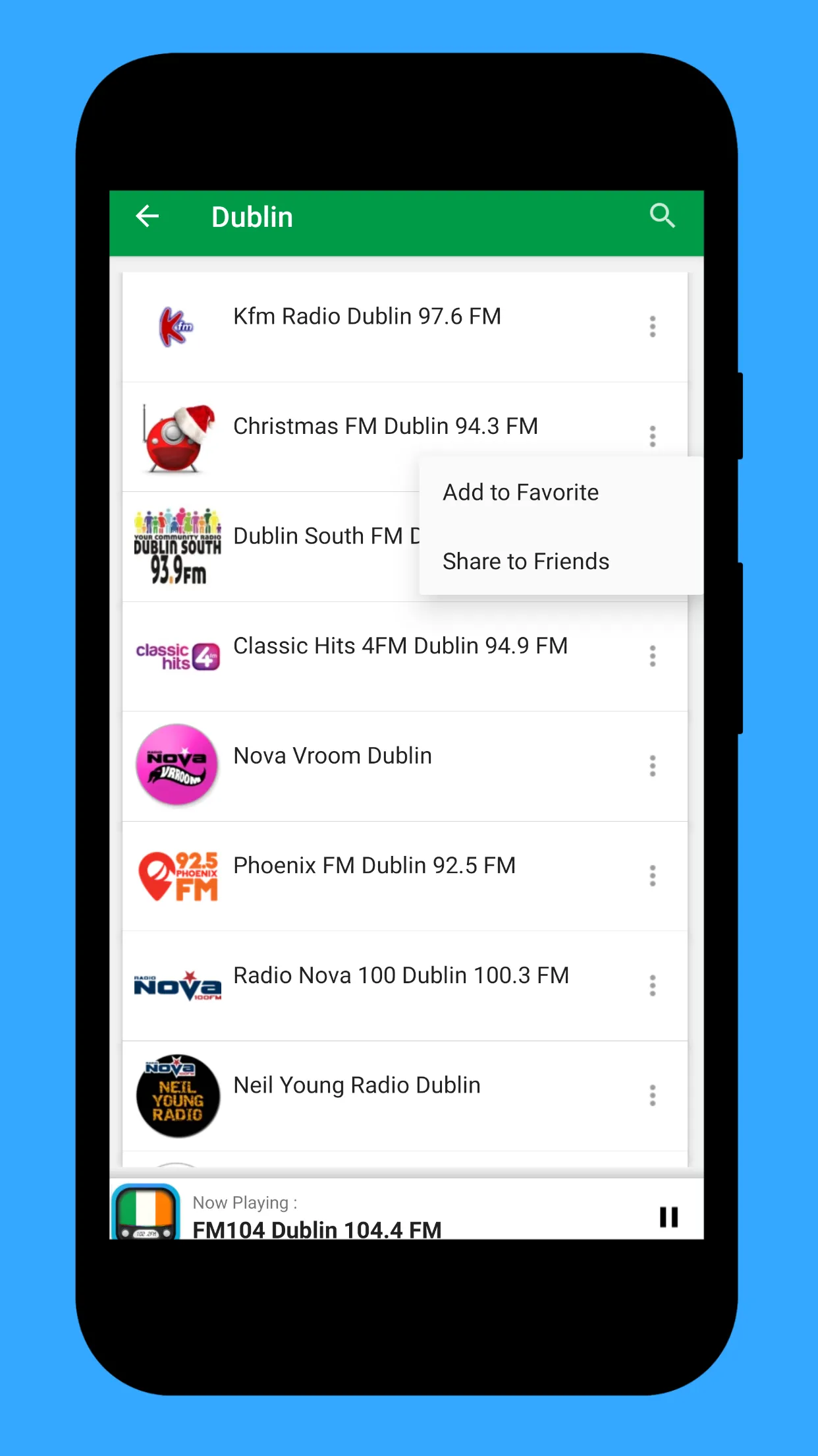 Radio Ireland App: Irish Radio | Indus Appstore | Screenshot