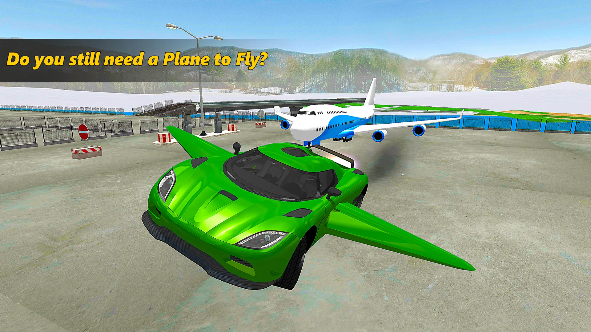 Real Flying Car Simulator | Indus Appstore | Screenshot