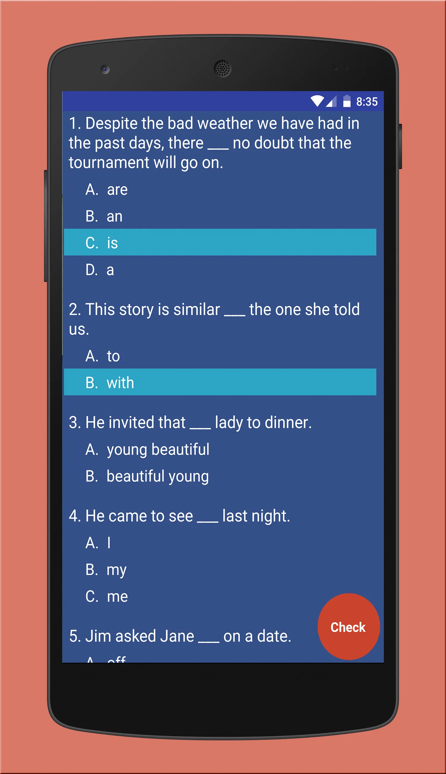 English Grammar | Indus Appstore | Screenshot