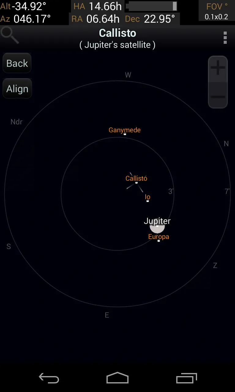SkEye | Astronomy | Indus Appstore | Screenshot
