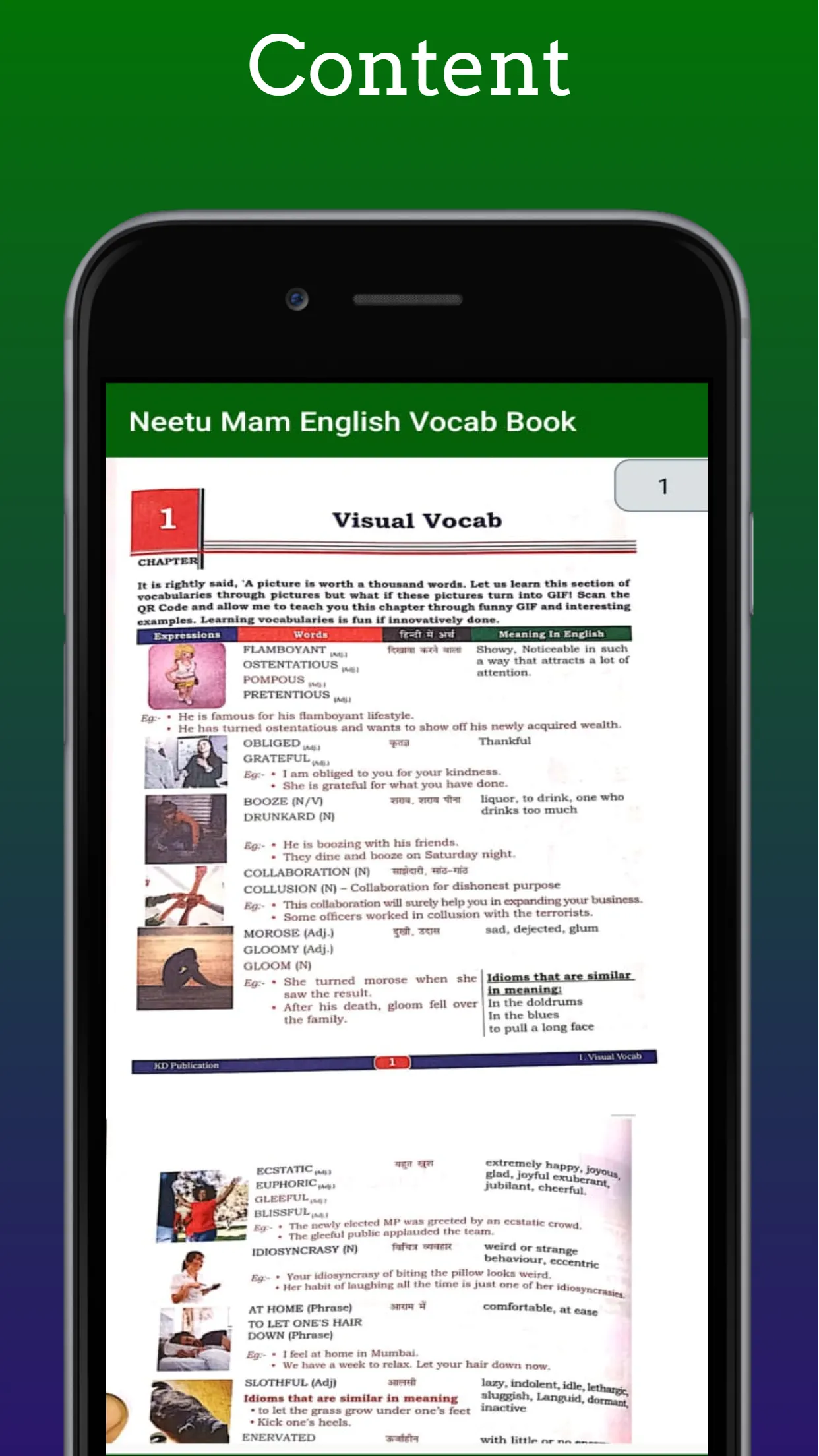 Vocabulary Book by Neetu Singh | Indus Appstore | Screenshot