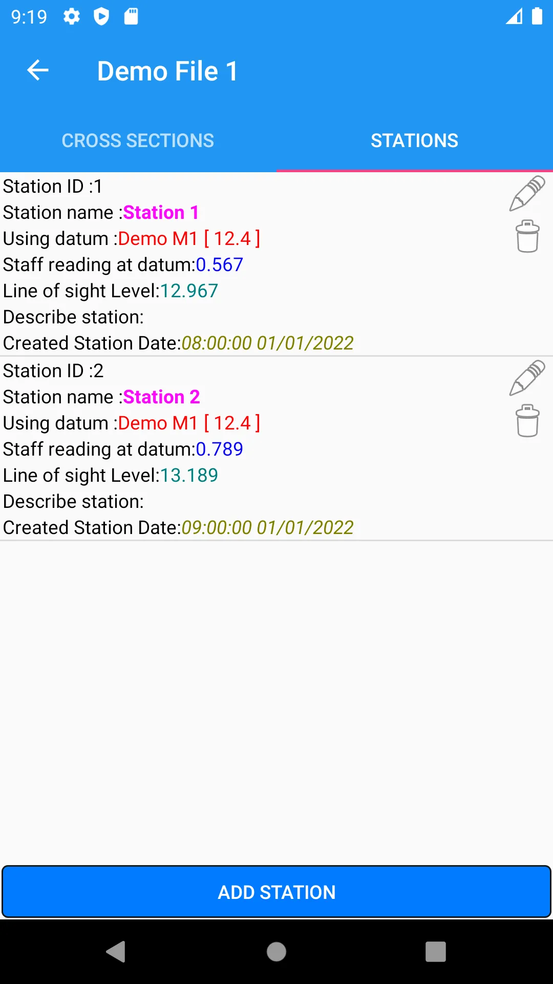 Geodetic Level Survey Pro | Indus Appstore | Screenshot